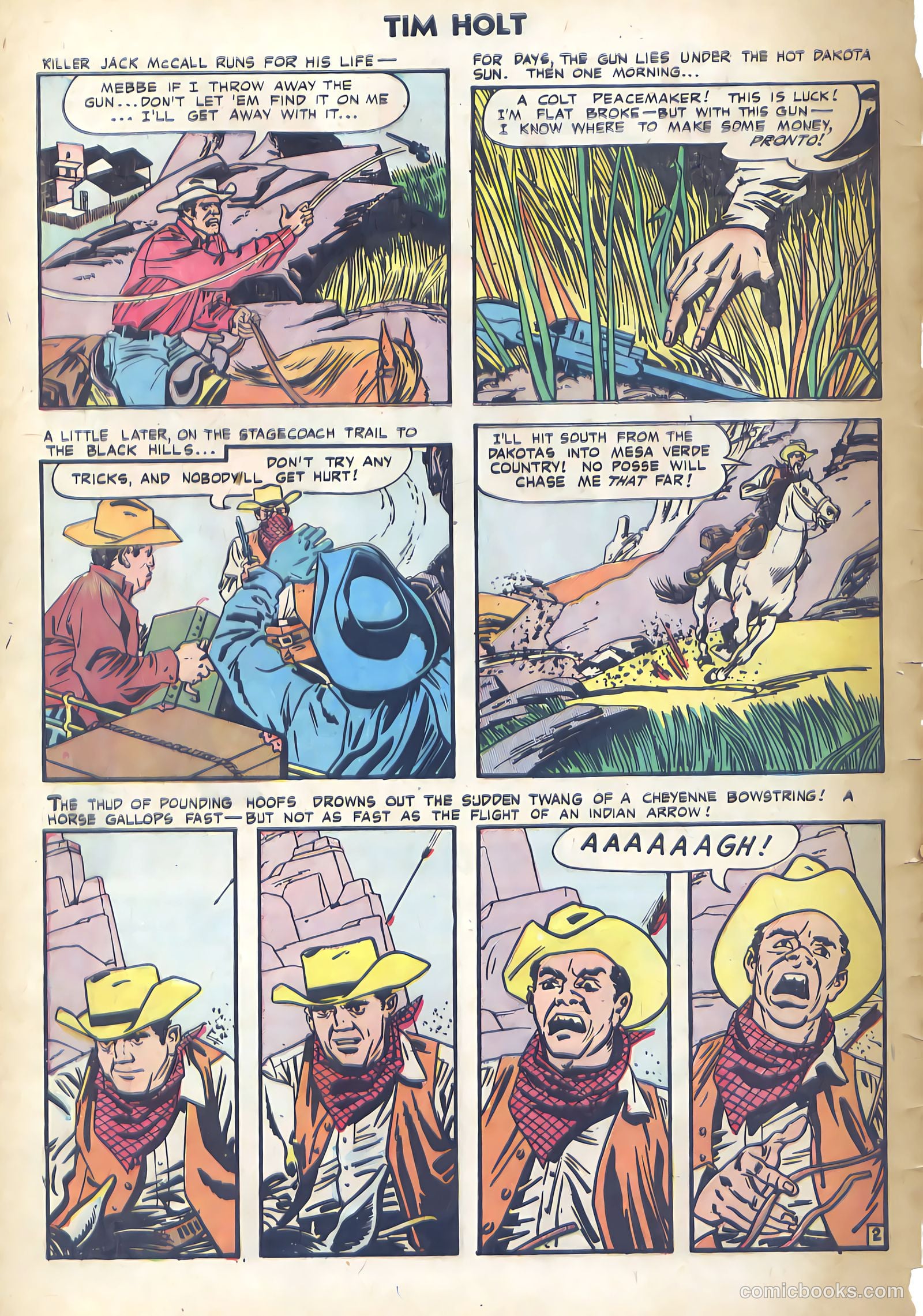 Tim Holt #35 — page 4 of 36