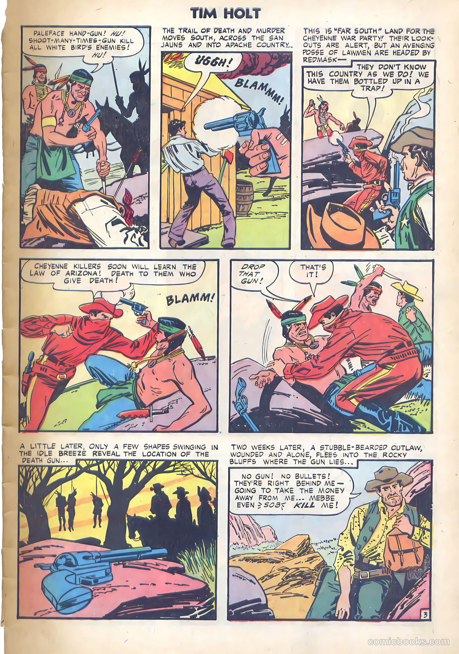 Tim Holt #35 — page 5 of 36