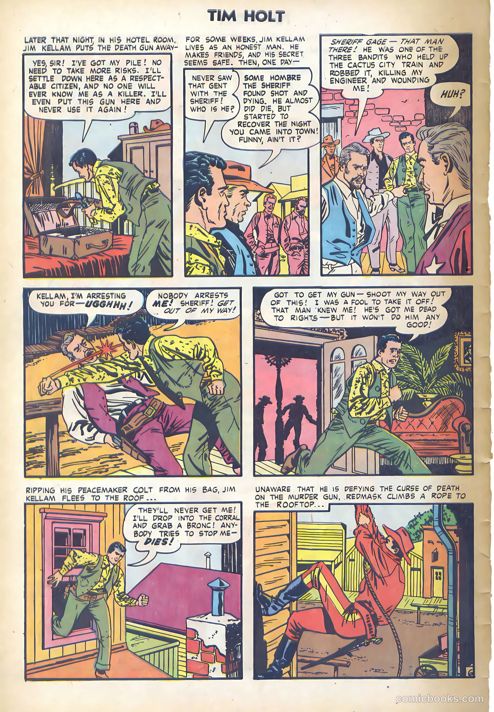 Tim Holt #35 — page 7 of 36