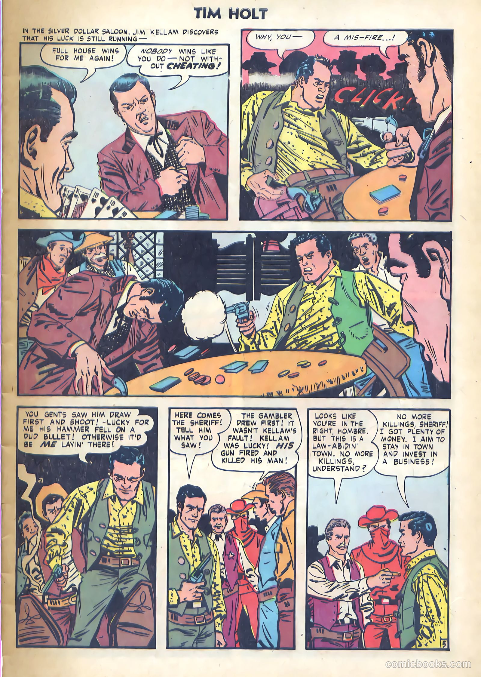Tim Holt #35 — page 8 of 36