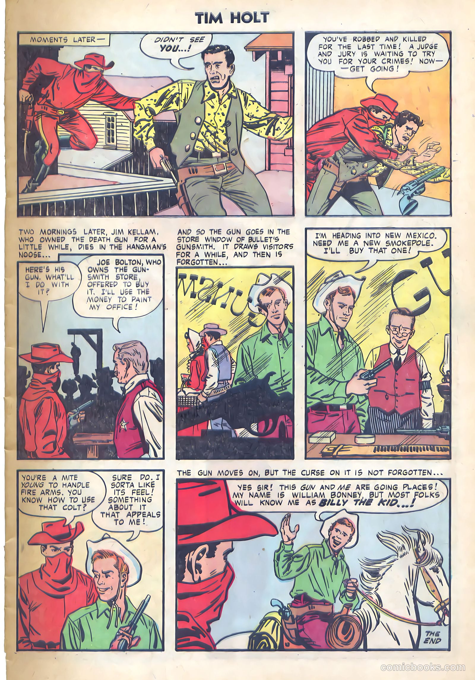 Tim Holt #35 — page 9 of 36