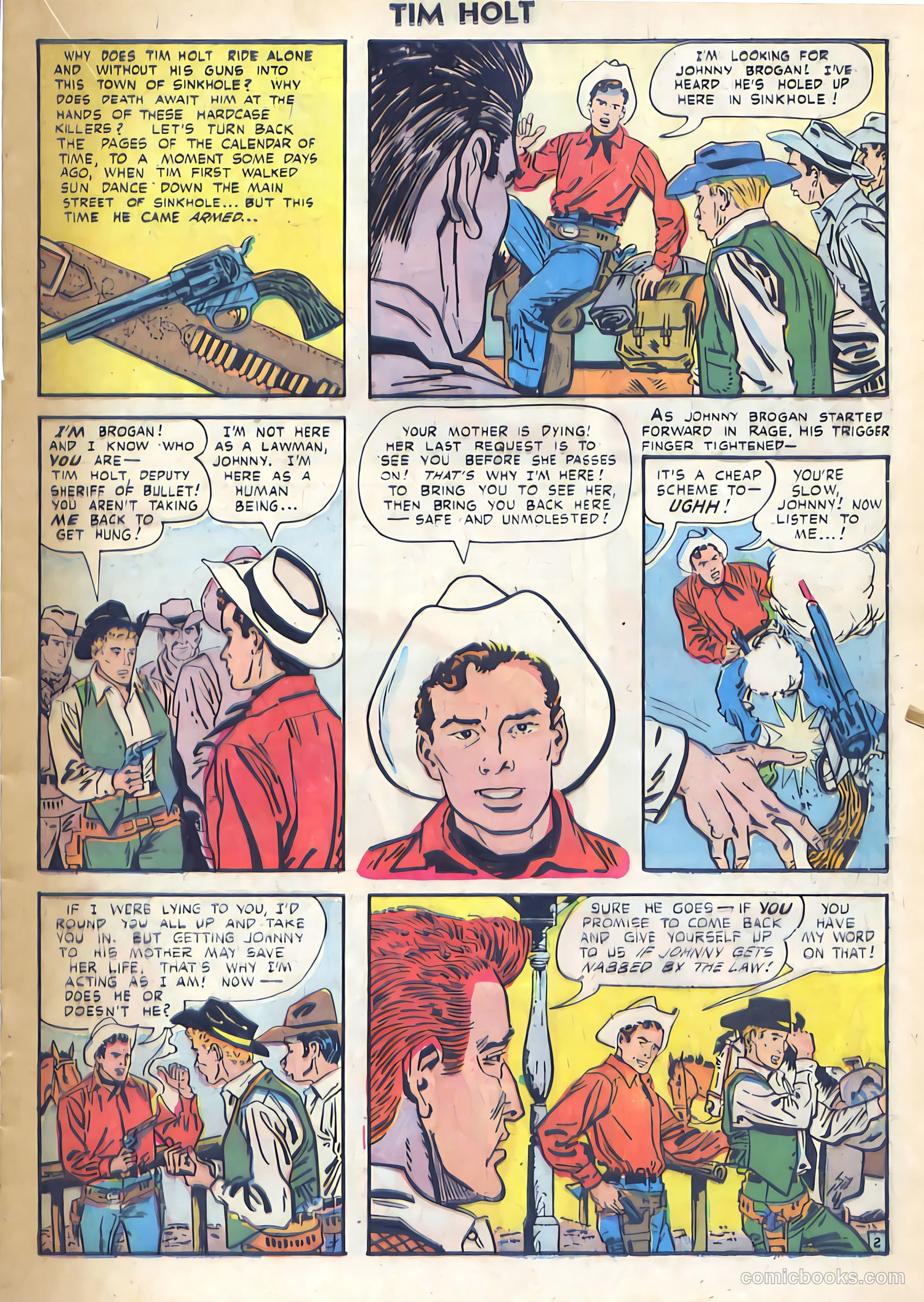Tim Holt #35 — page 15 of 36