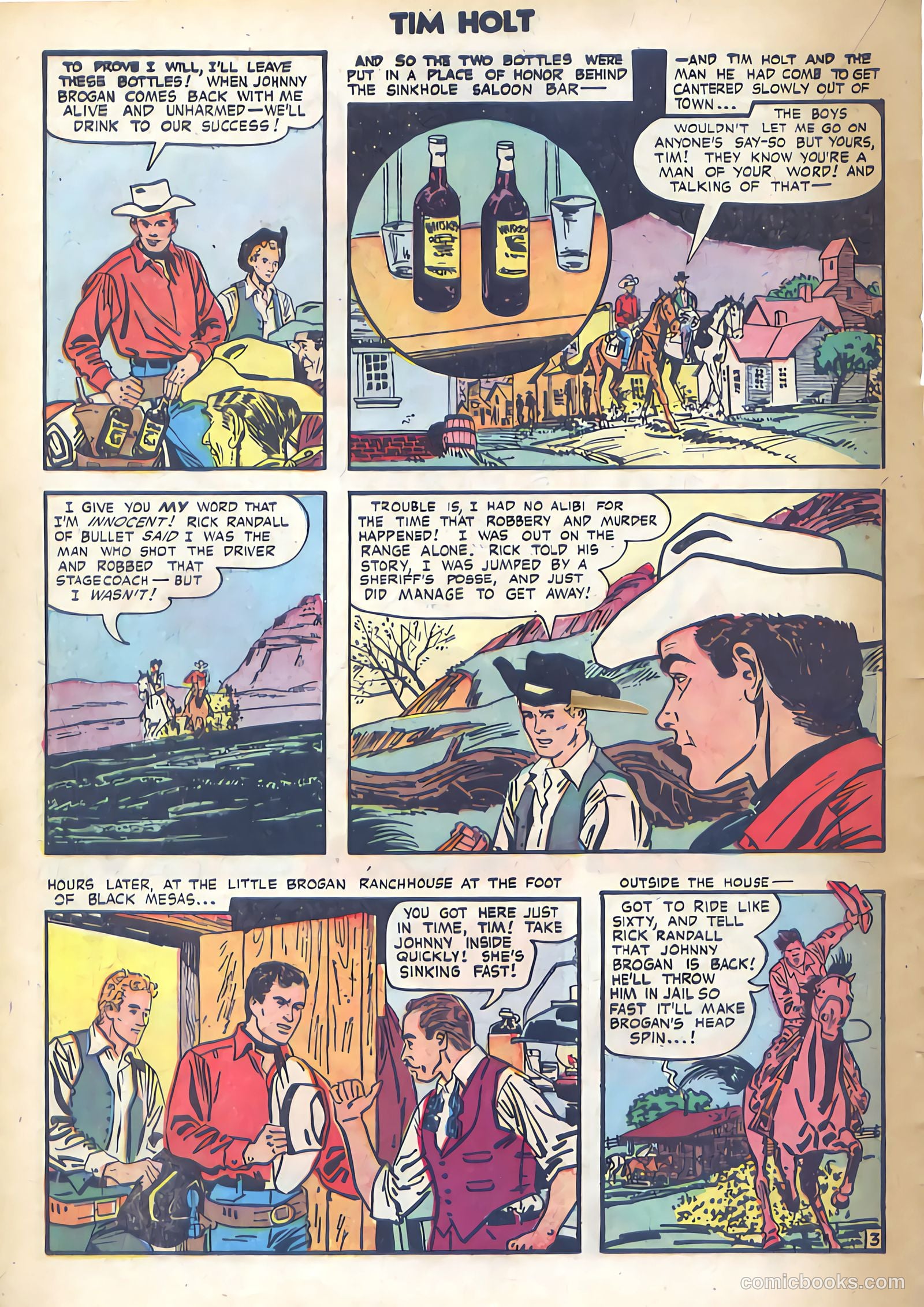 Tim Holt #35 — page 16 of 36