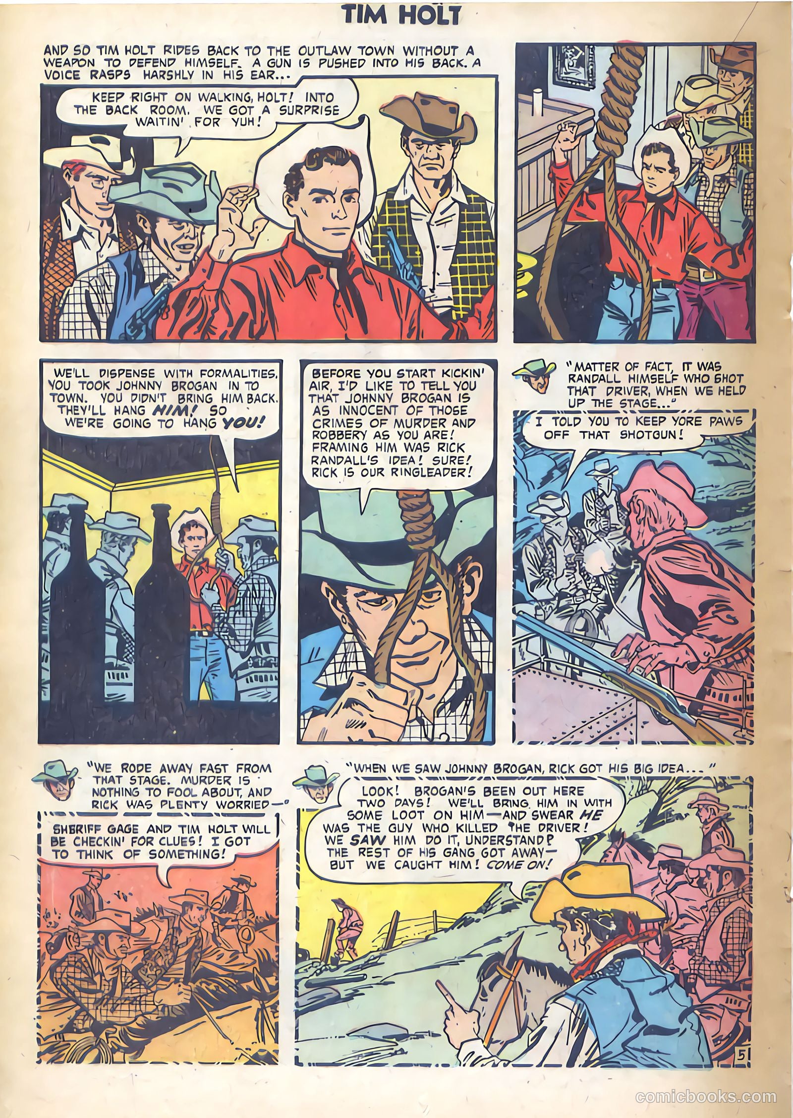 Tim Holt #35 — page 18 of 36