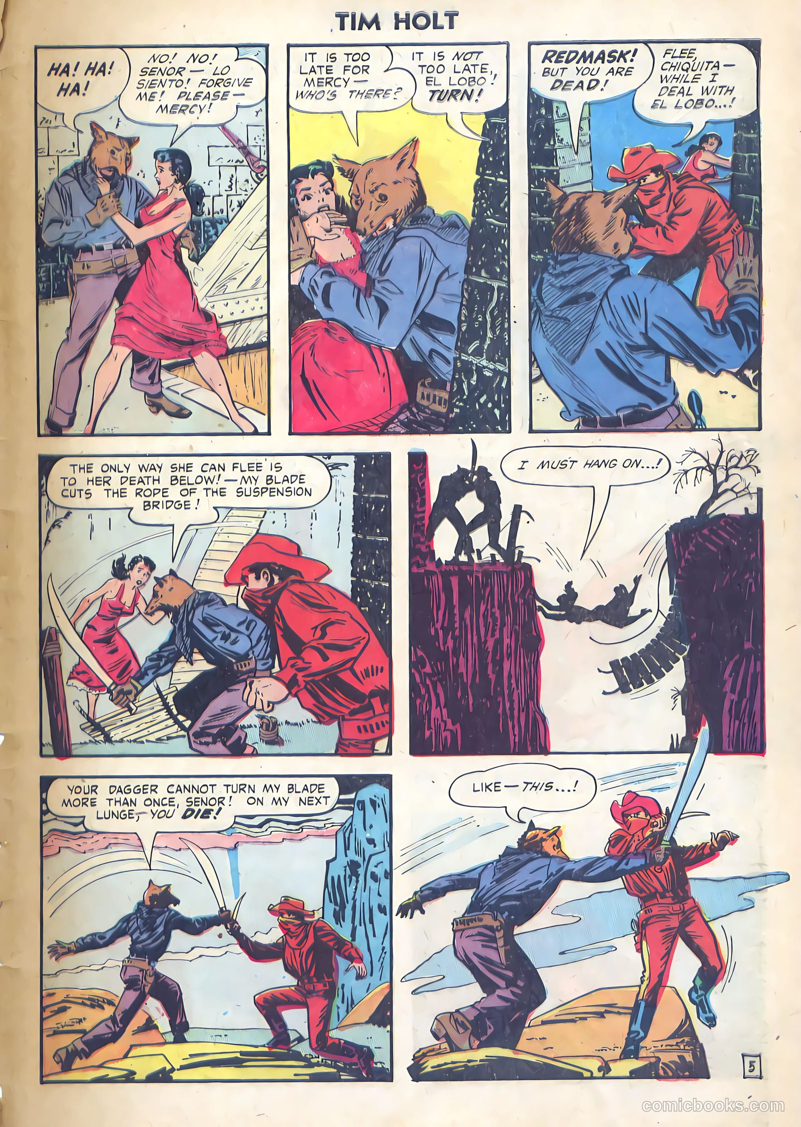 Tim Holt #35 — page 31 of 36