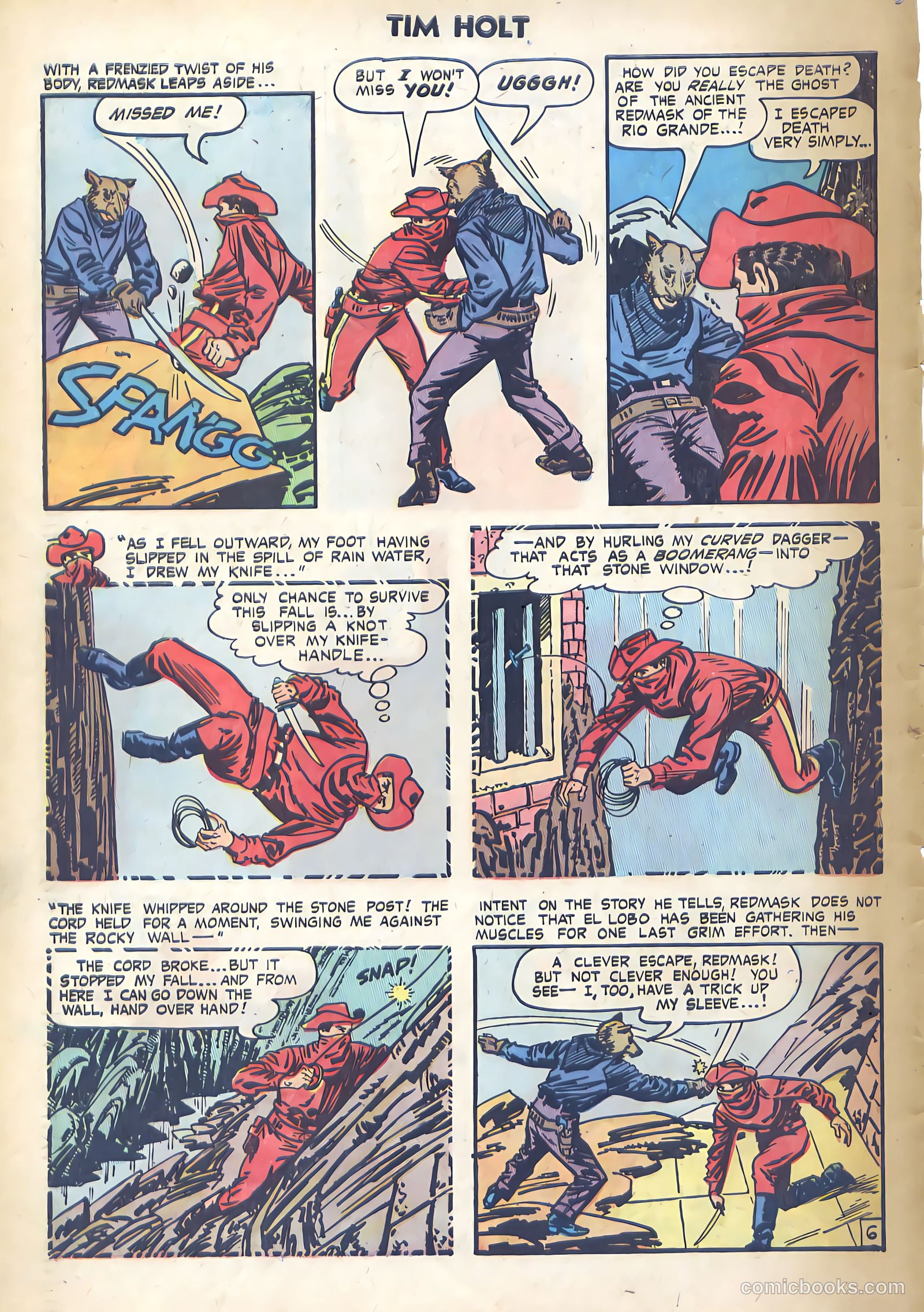 Tim Holt #35 — page 32 of 36