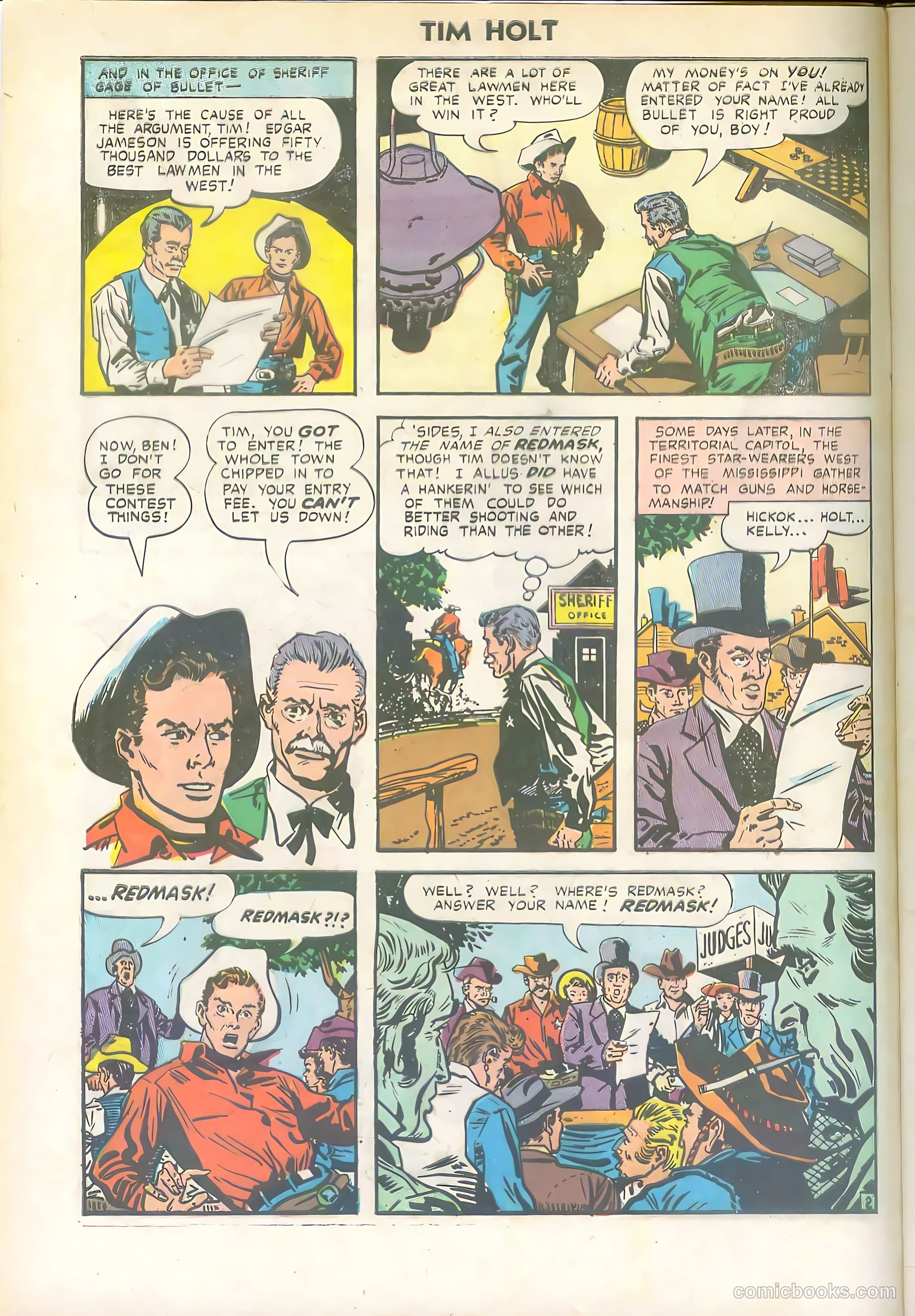 Tim Holt #36 — page 4 of 36