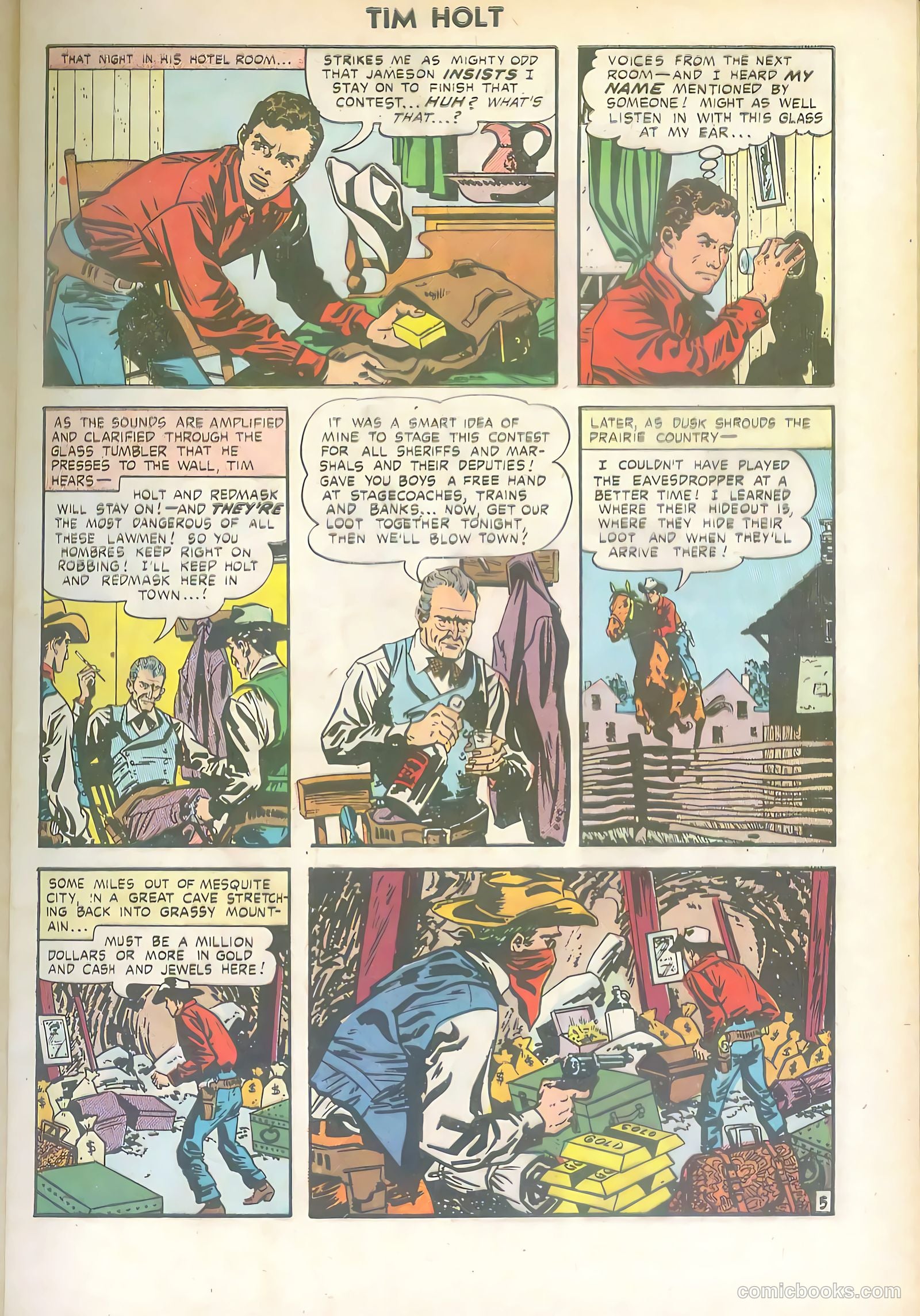 Tim Holt #36 — page 7 of 36