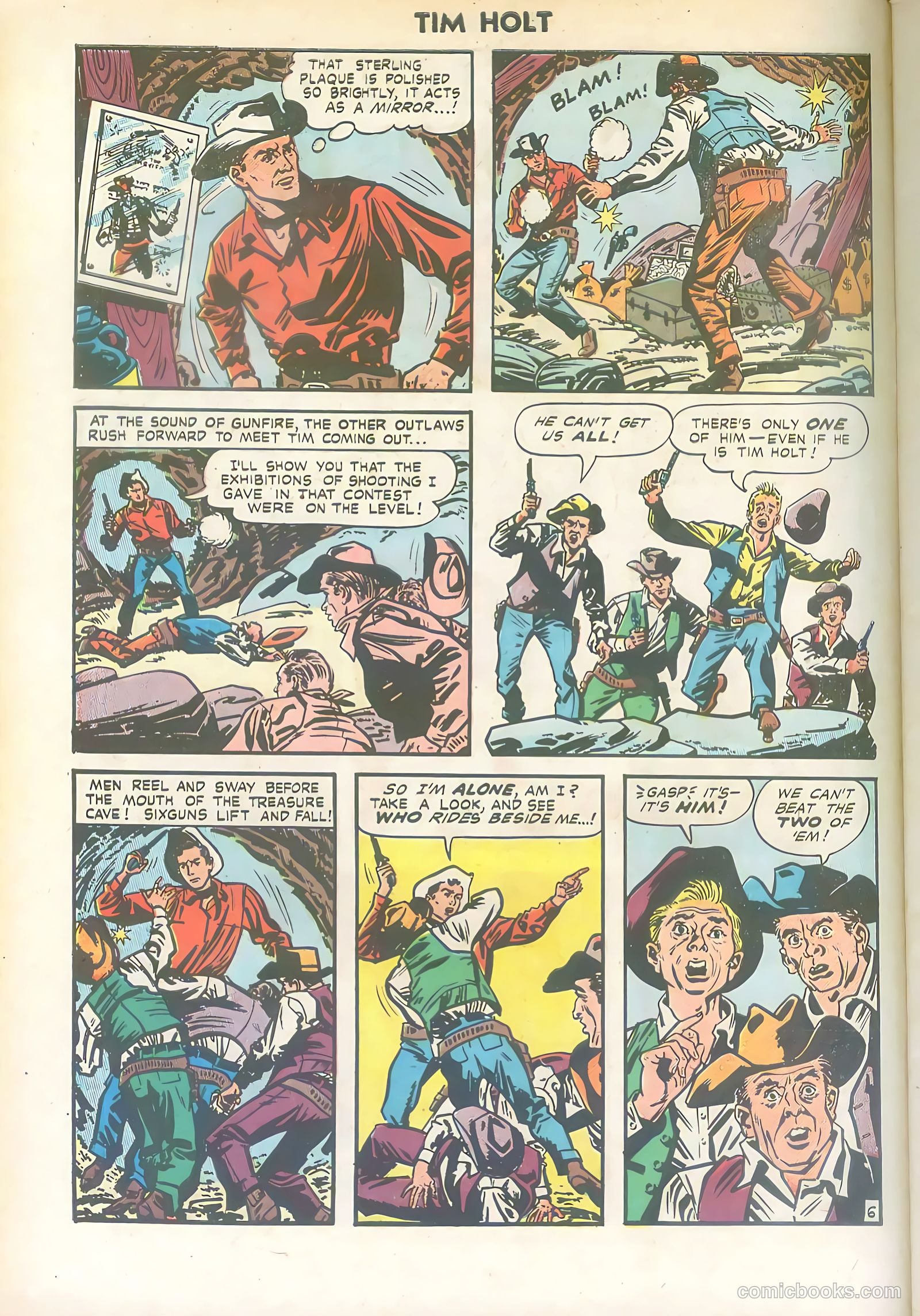 Tim Holt #36 — page 8 of 36