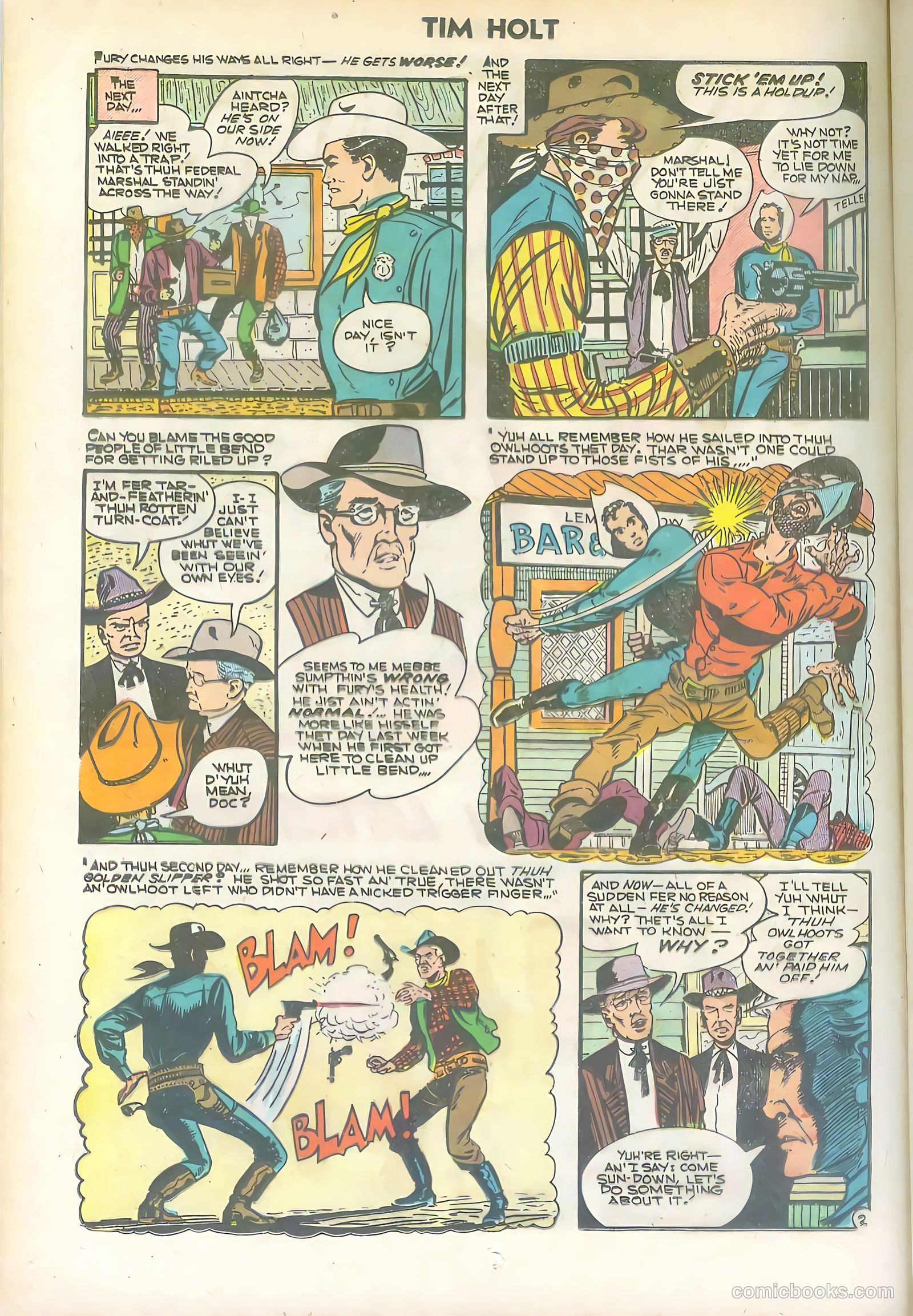 Tim Holt #36 — page 12 of 36