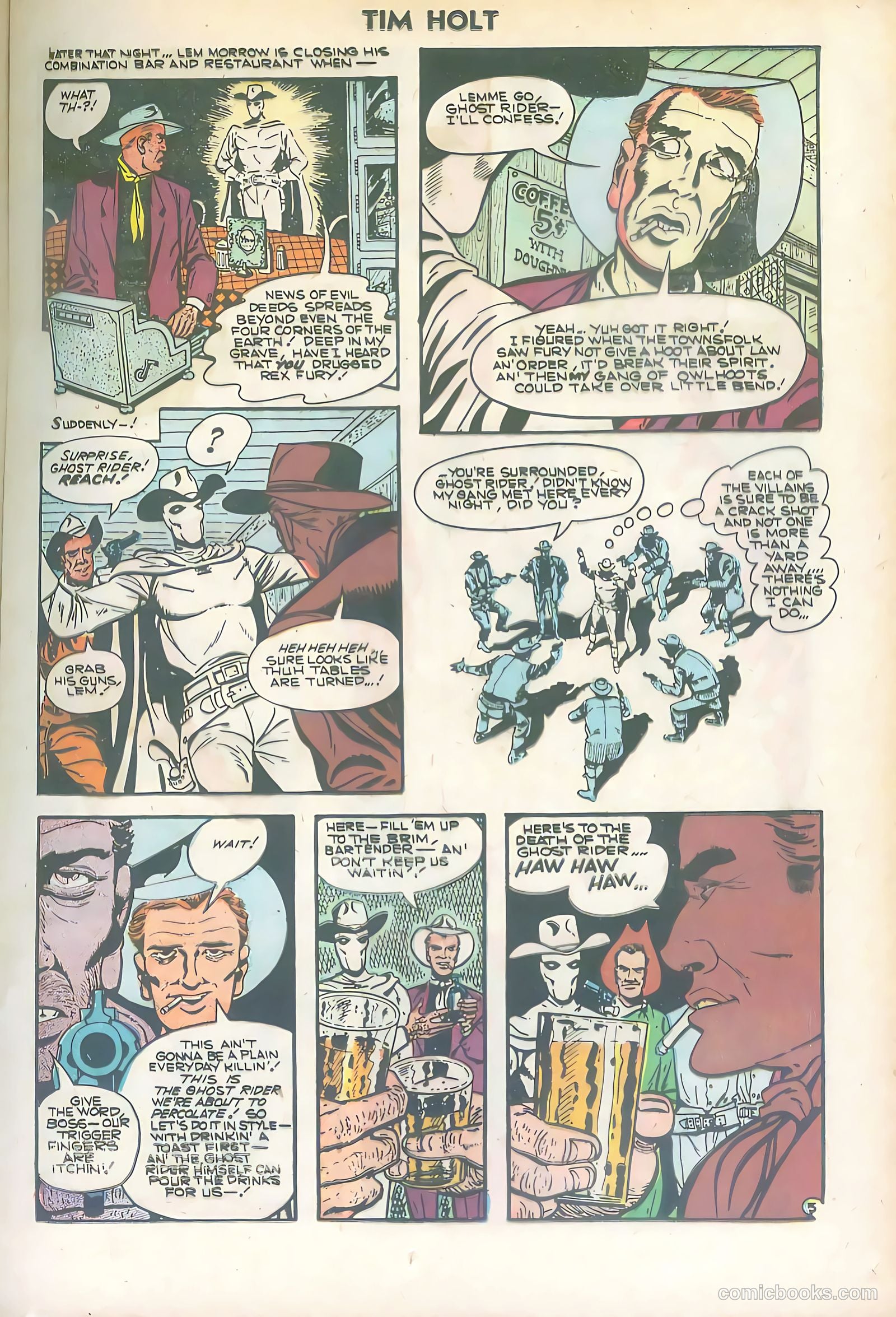 Tim Holt #36 — page 15 of 36