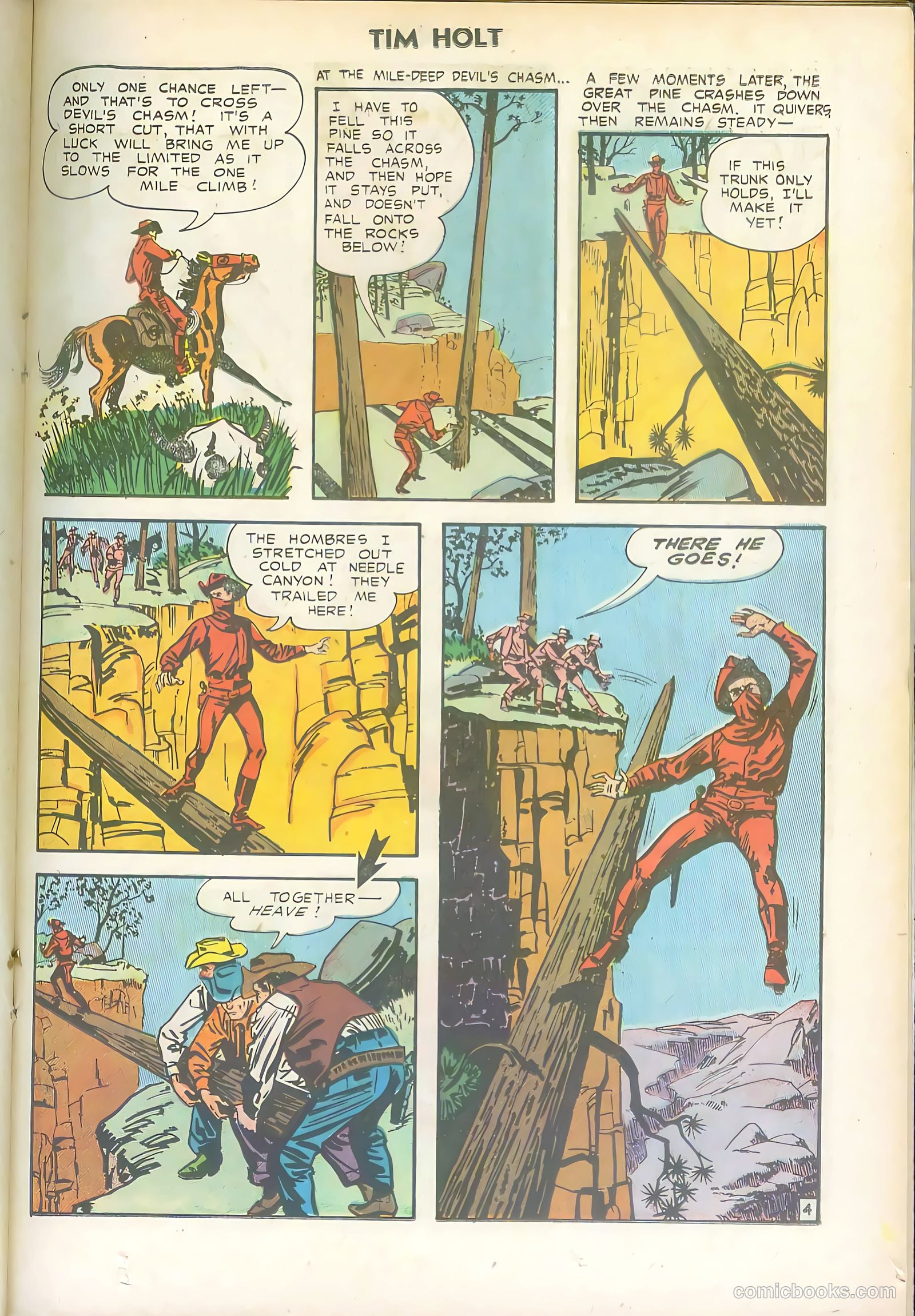 Tim Holt #36 — page 21 of 36