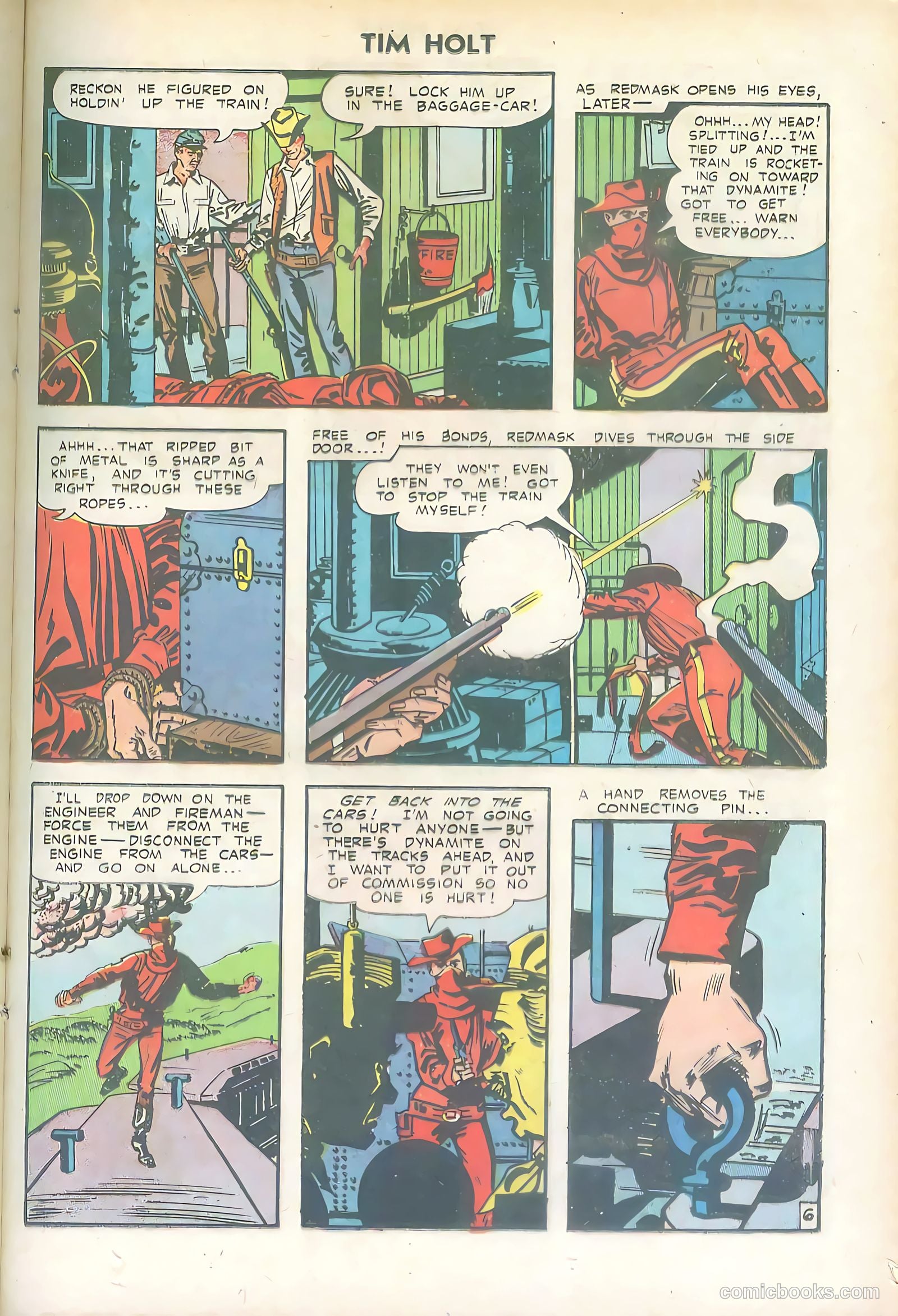 Tim Holt #36 — page 23 of 36