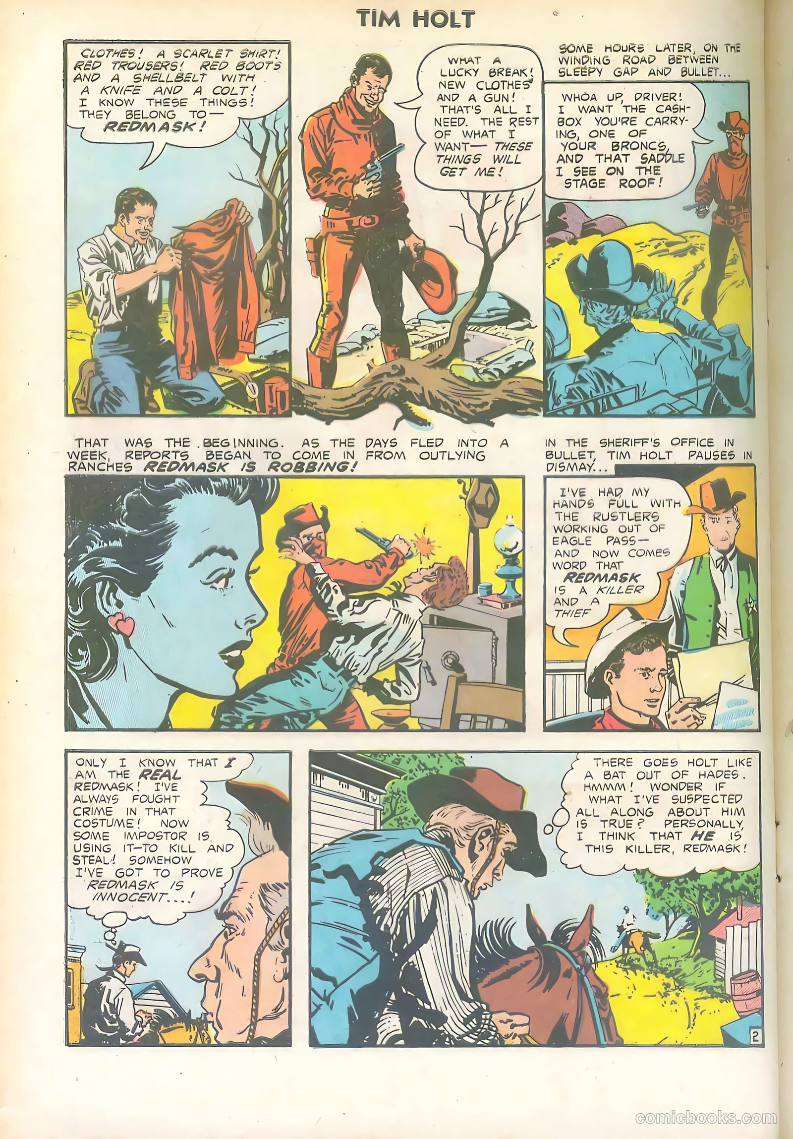 Tim Holt #36 — page 28 of 36