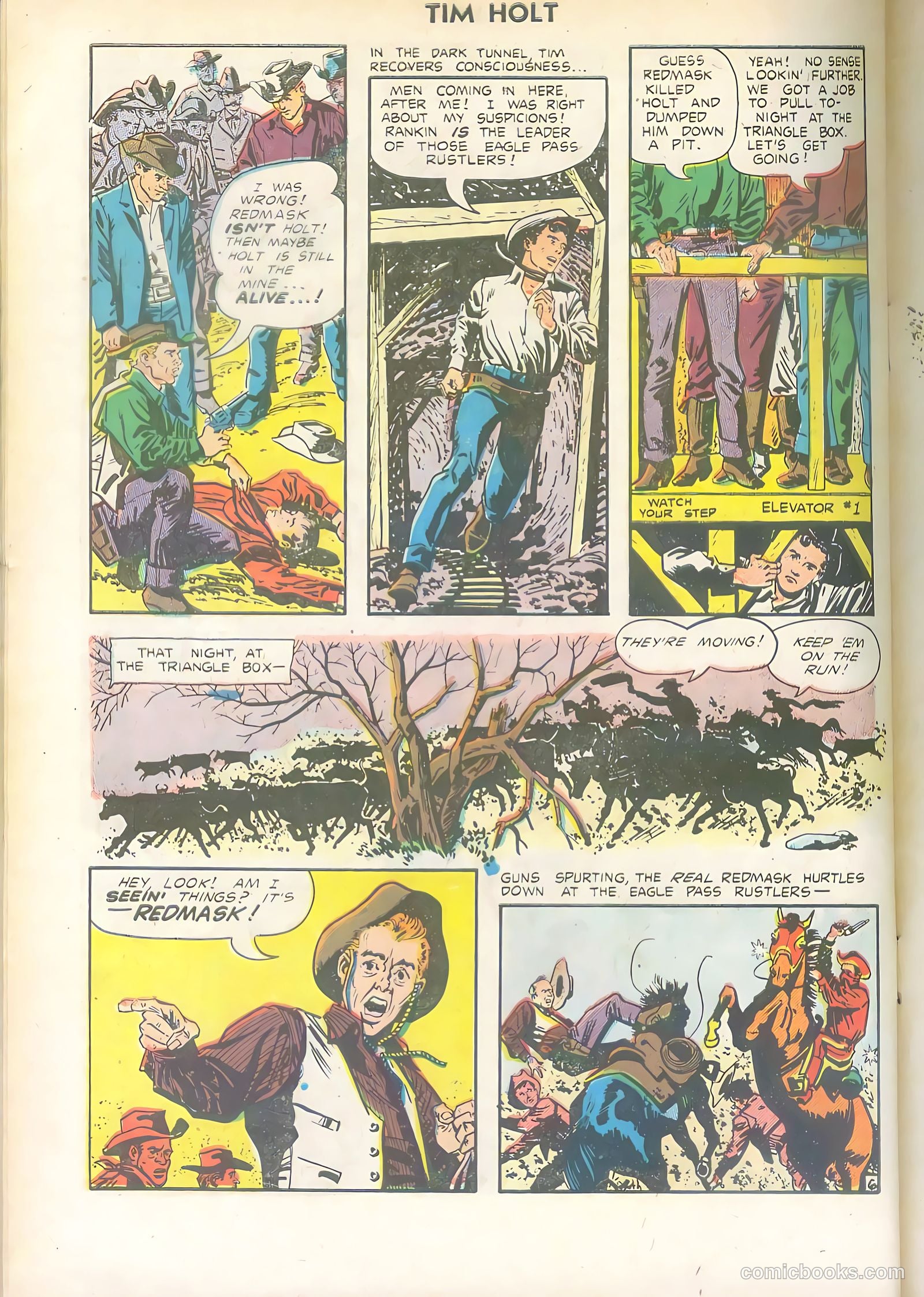 Tim Holt #36 — page 32 of 36