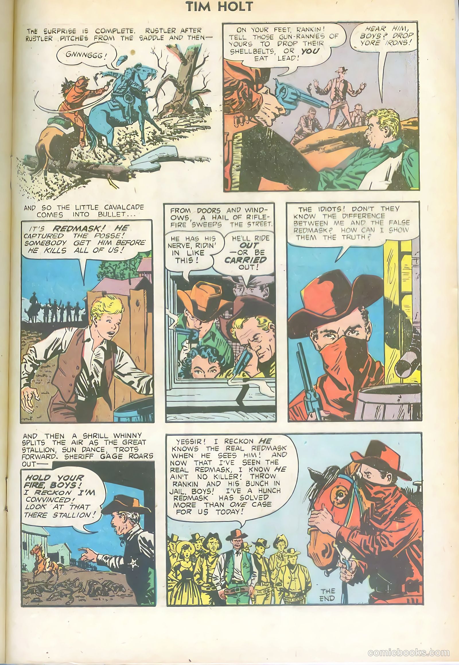 Tim Holt #36 — page 33 of 36