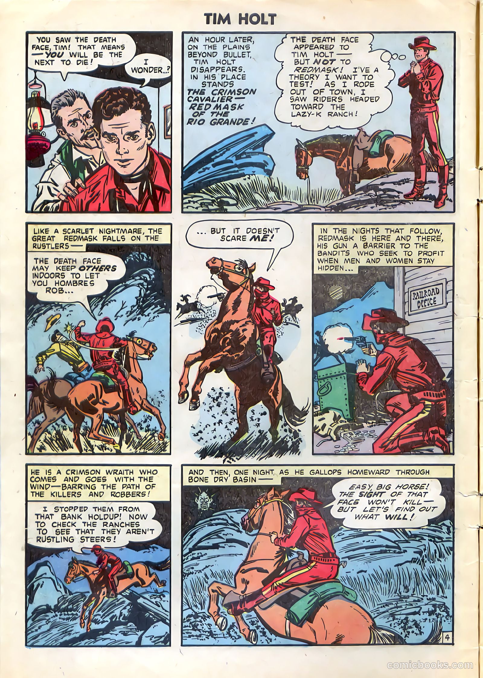 Tim Holt #37 — page 6 of 36