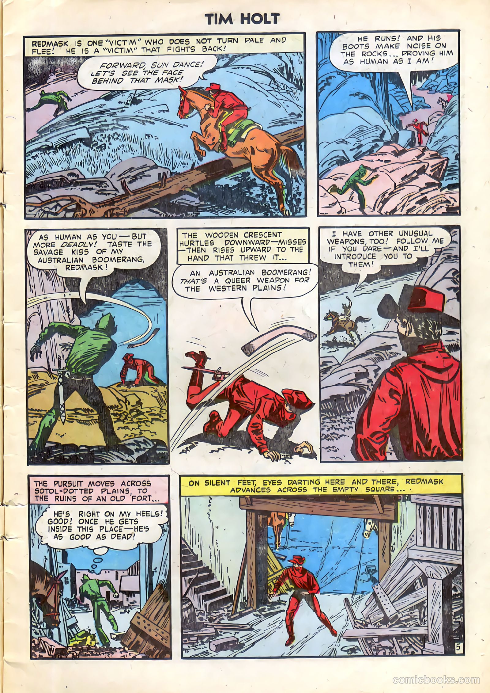 Tim Holt #37 — page 7 of 36