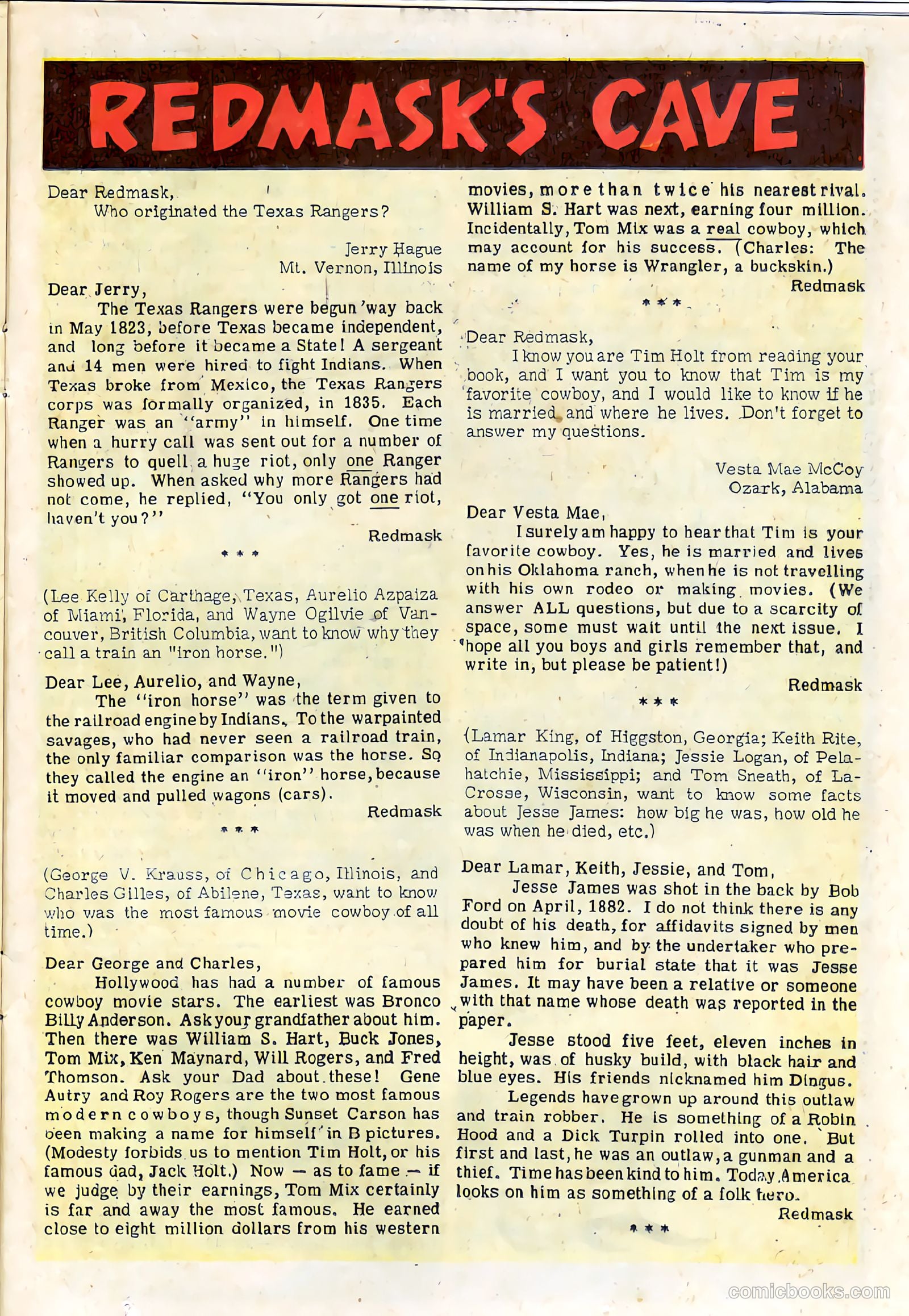 Tim Holt #38 — page 25 of 36