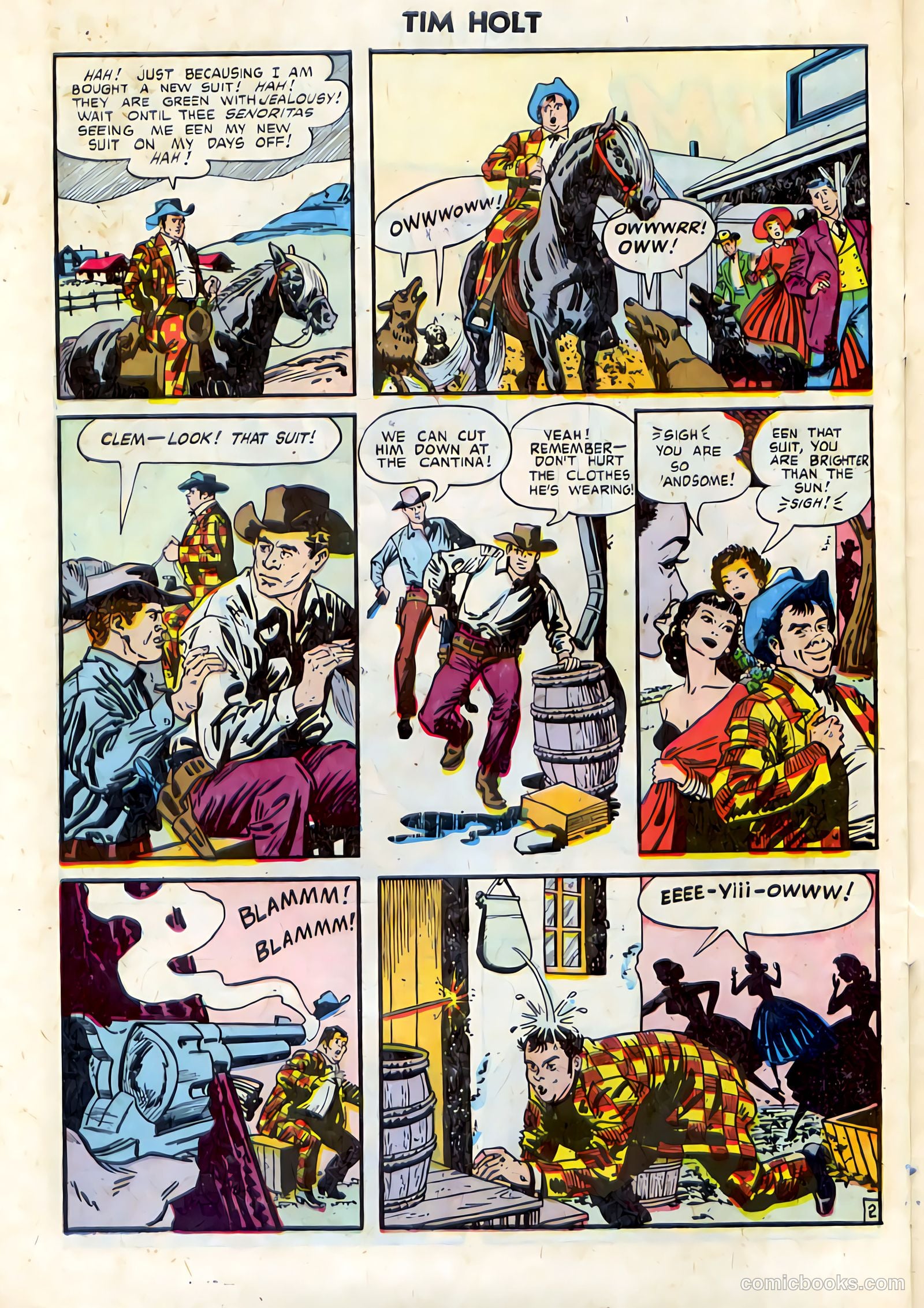 Tim Holt #38 — page 28 of 36