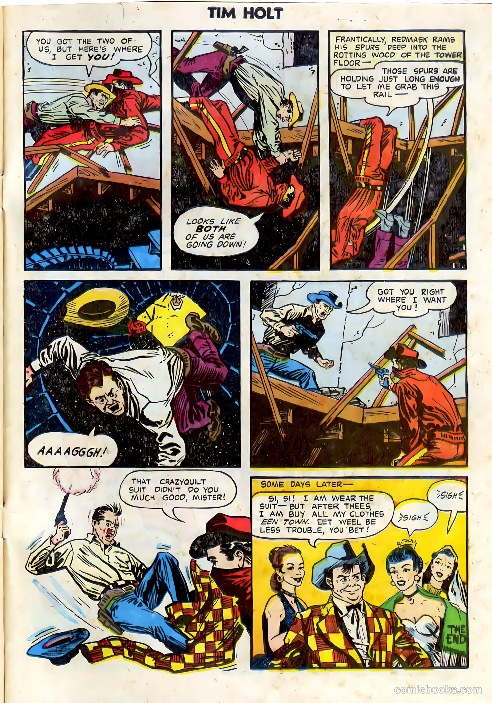 Tim Holt #38 — page 33 of 36