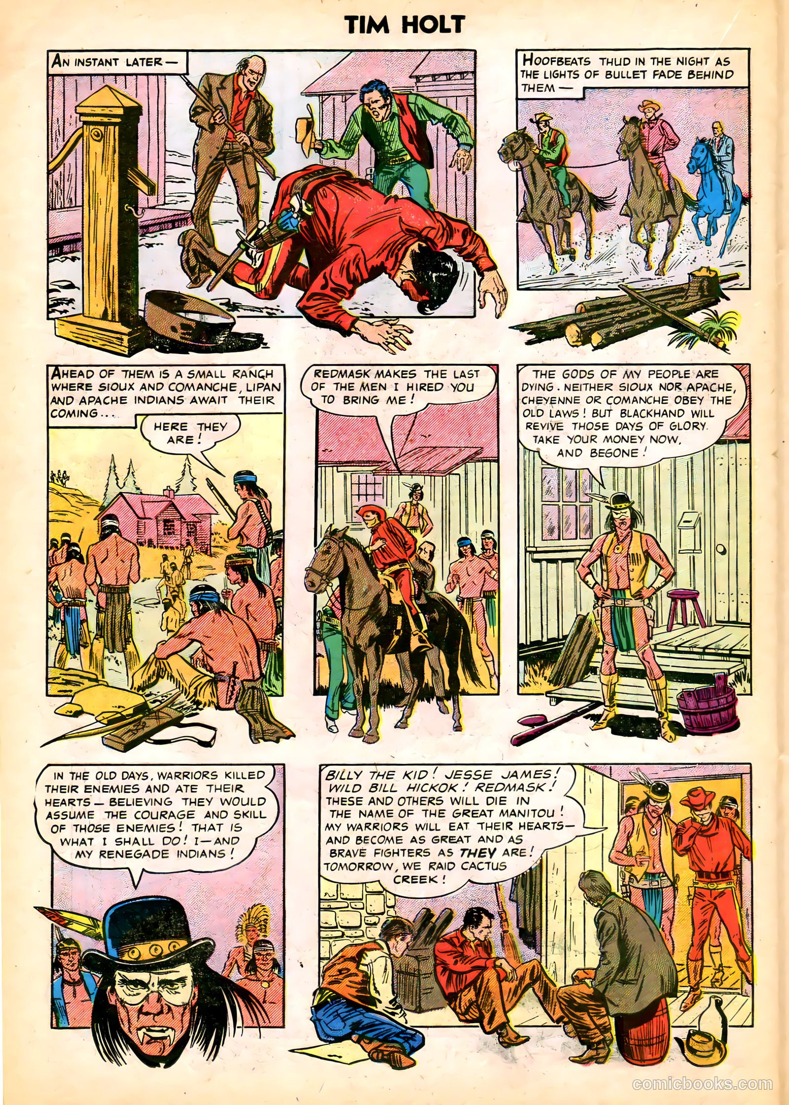 Tim Holt #39 — page 22 of 36