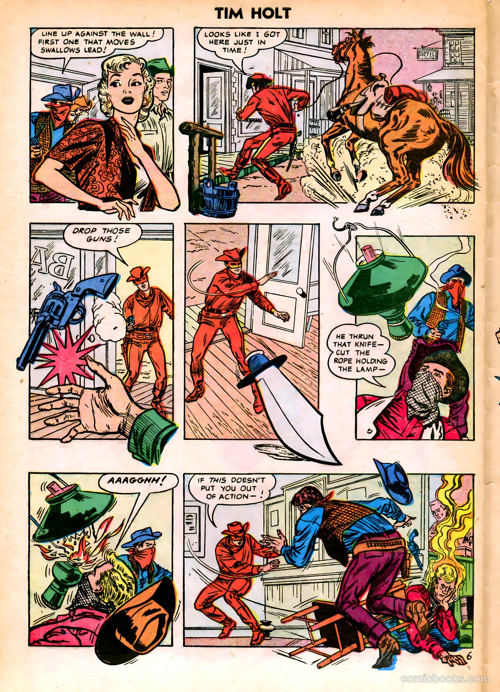 Tim Holt #39 — page 32 of 36