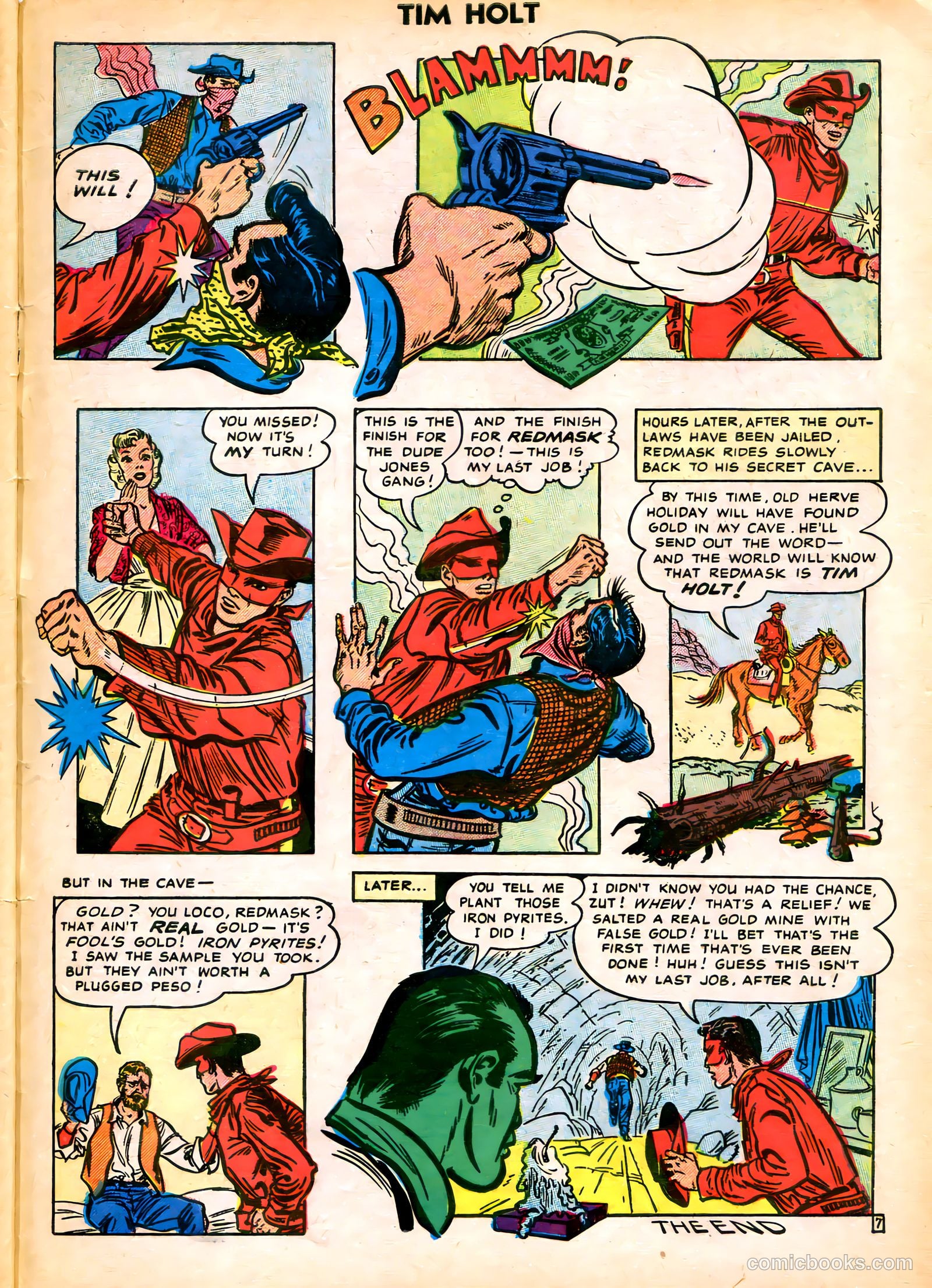 Tim Holt #39 — page 33 of 36