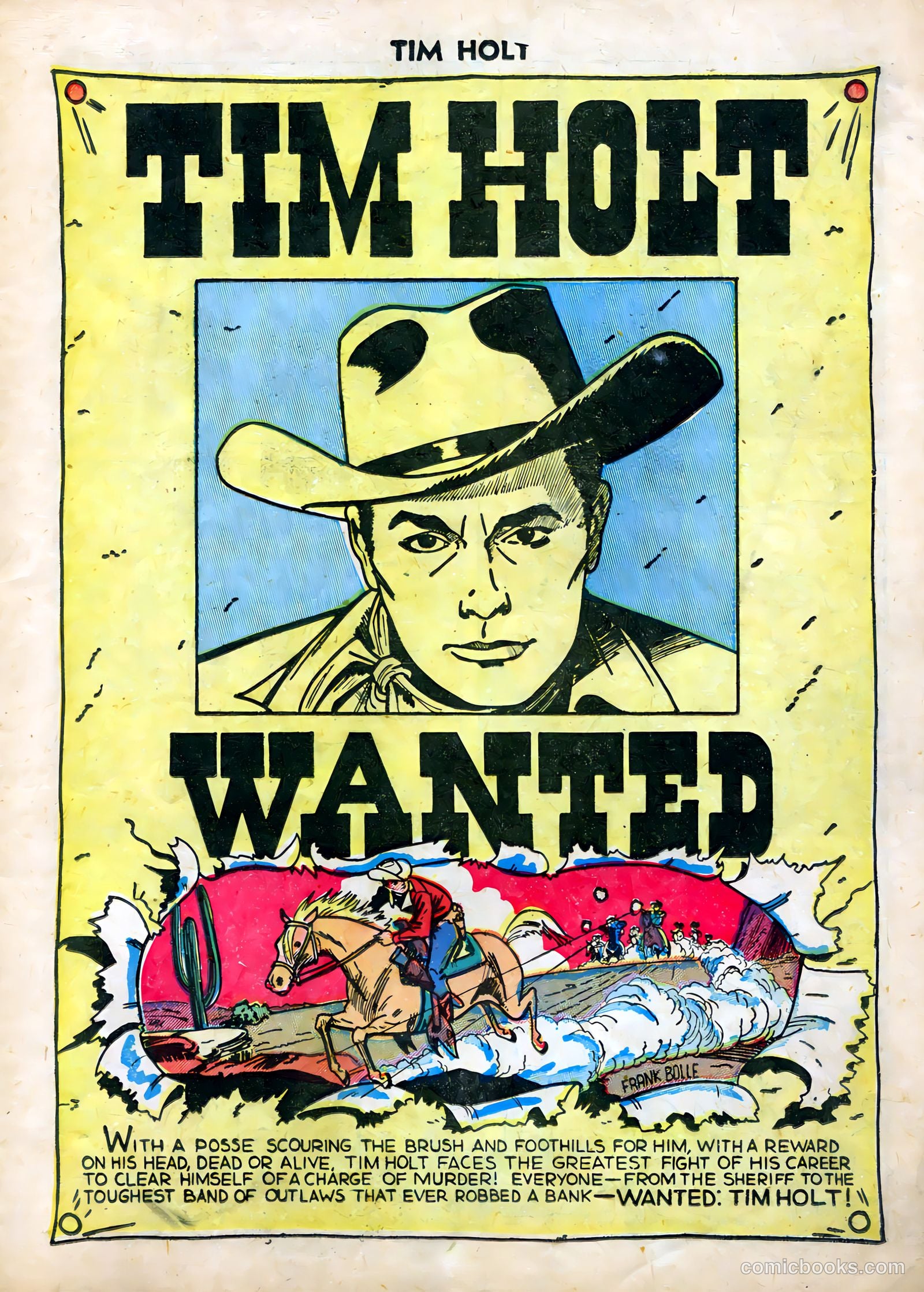 Tim Holt #4 — page 3 of 36