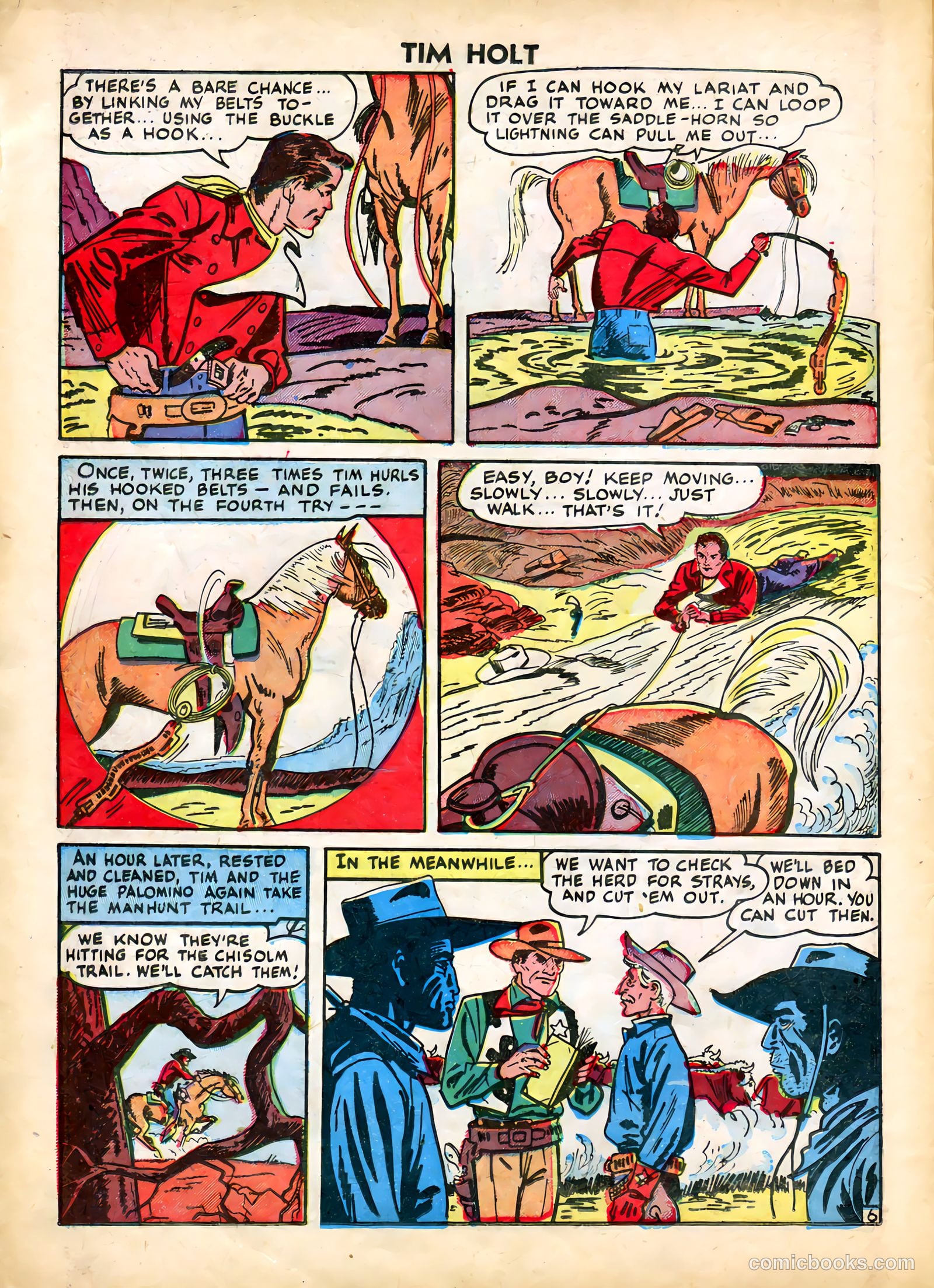 Tim Holt #4 — page 8 of 36