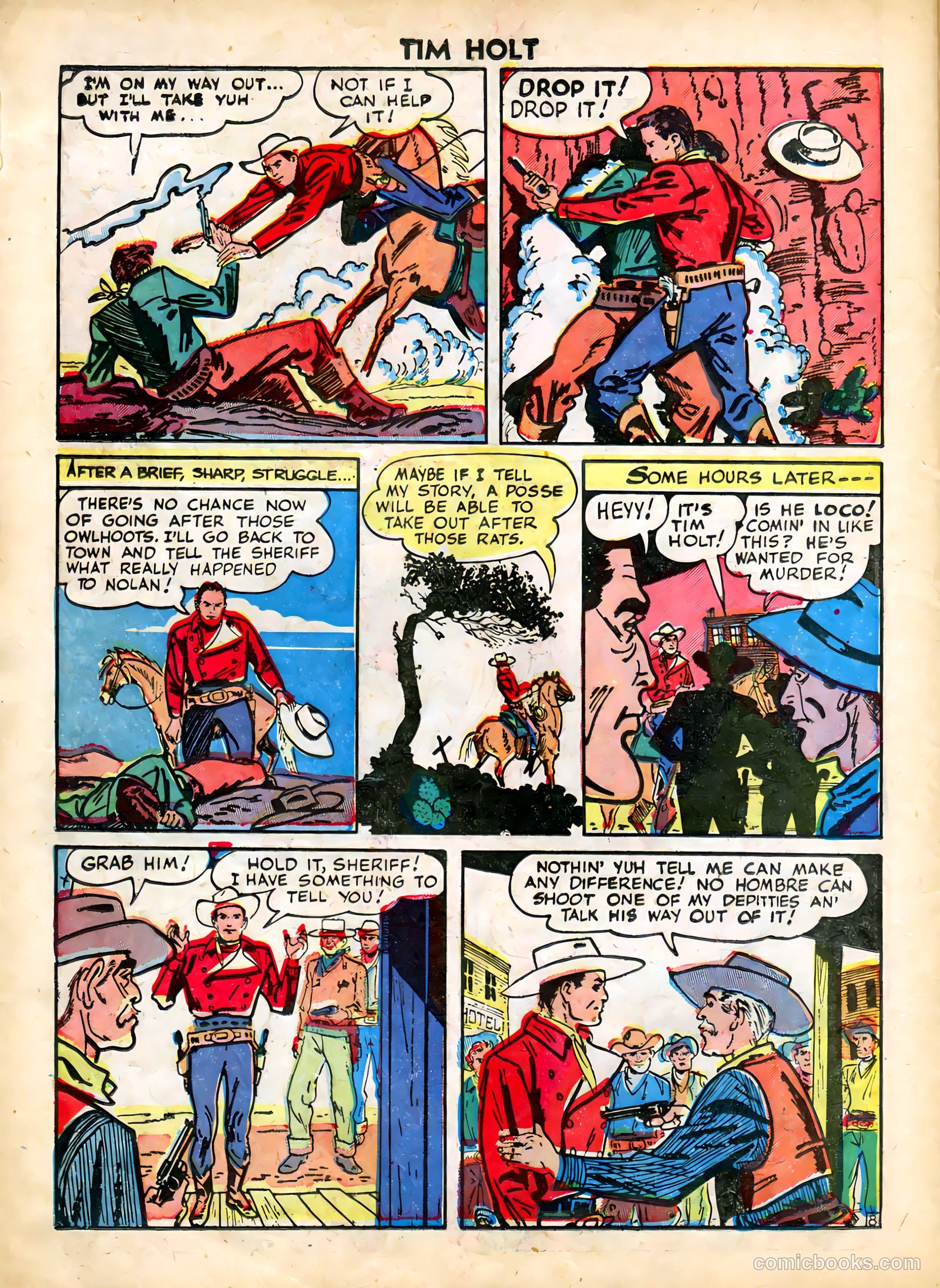 Tim Holt #4 — page 10 of 36