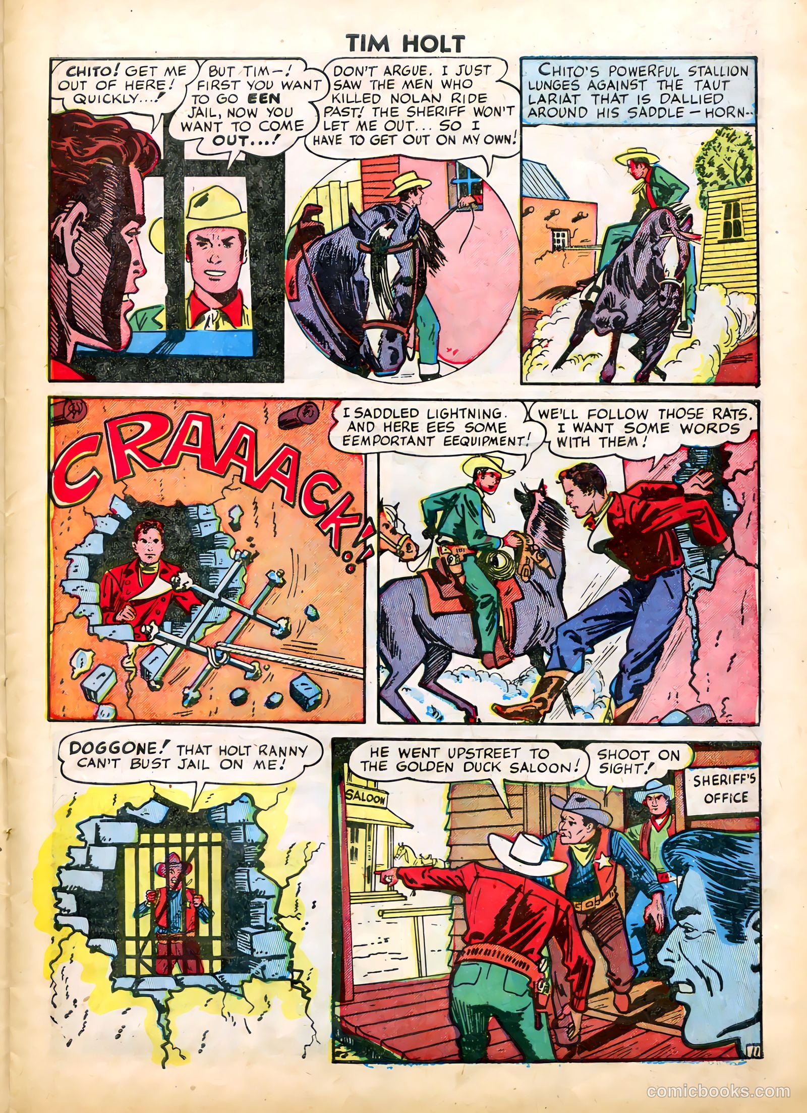 Tim Holt #4 — page 13 of 36