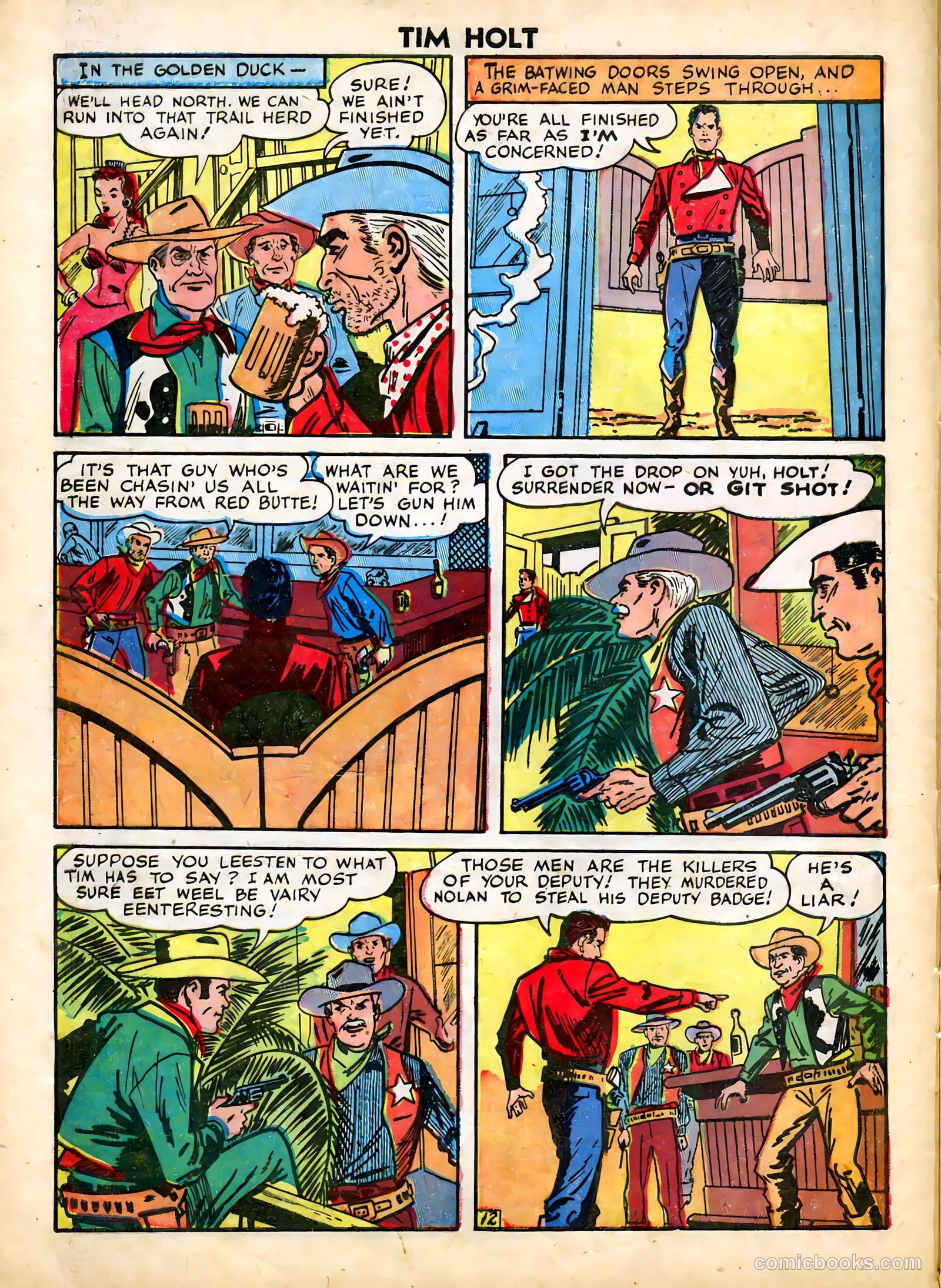 Tim Holt #4 — page 14 of 36