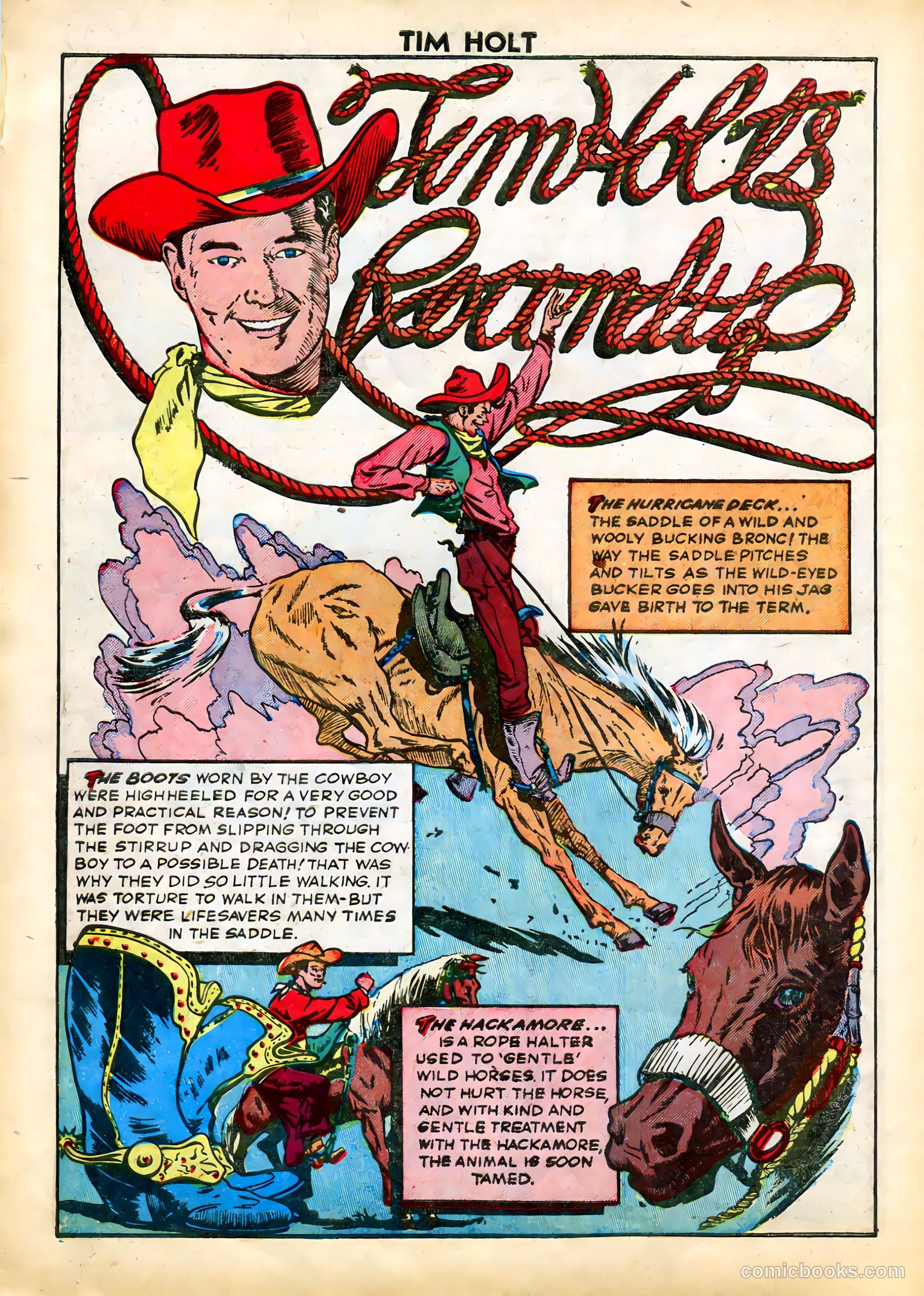Tim Holt #4 — page 16 of 36