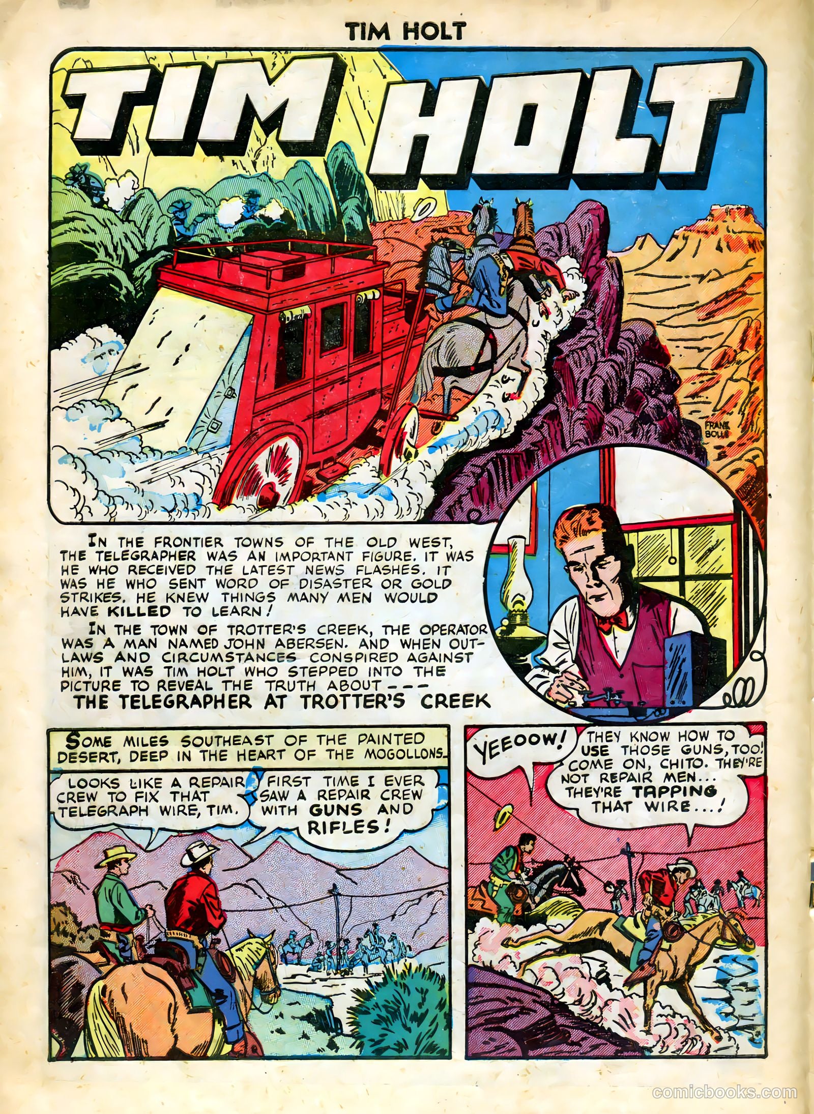 Tim Holt #4 — page 18 of 36