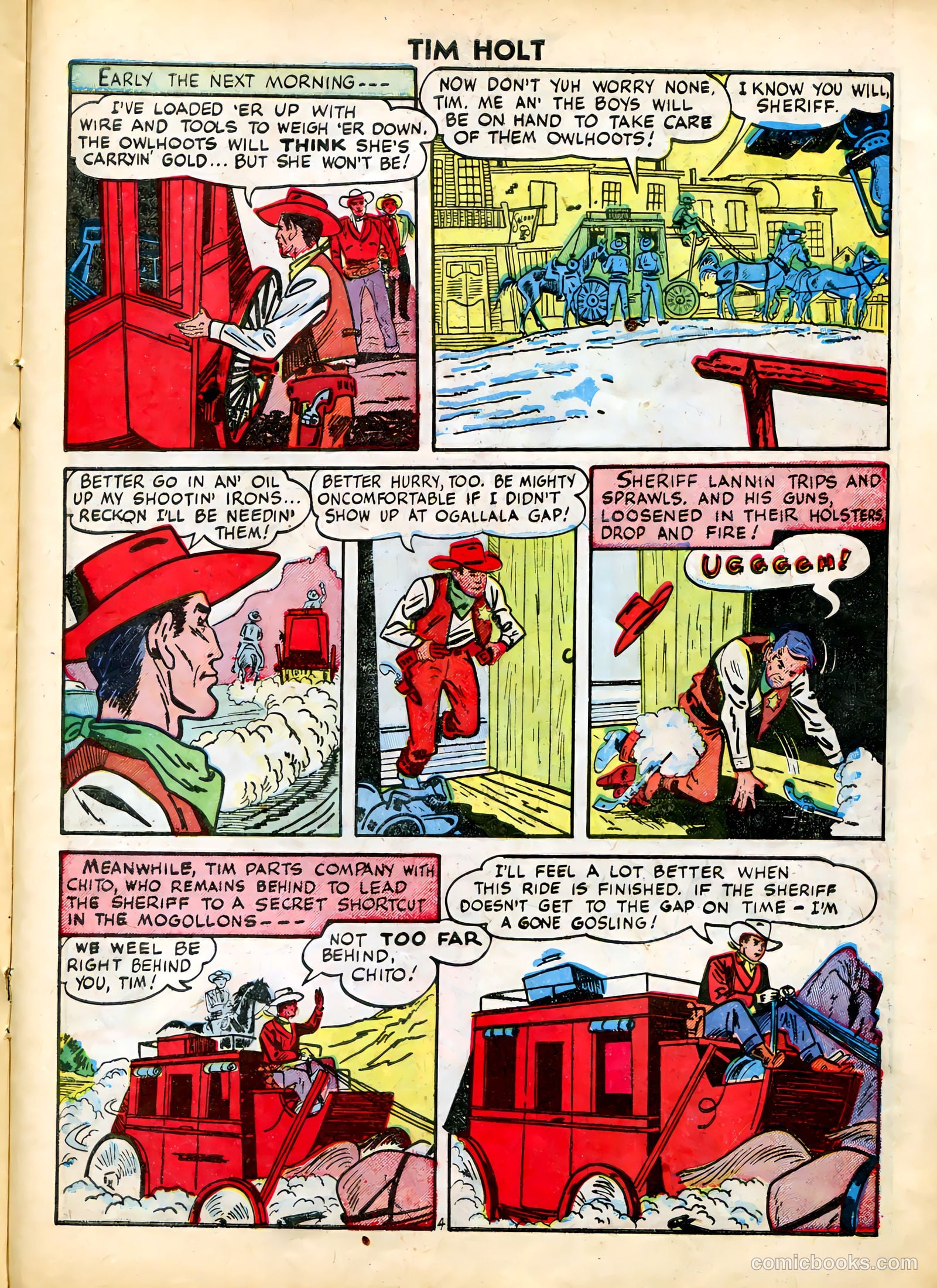 Tim Holt #4 — page 21 of 36