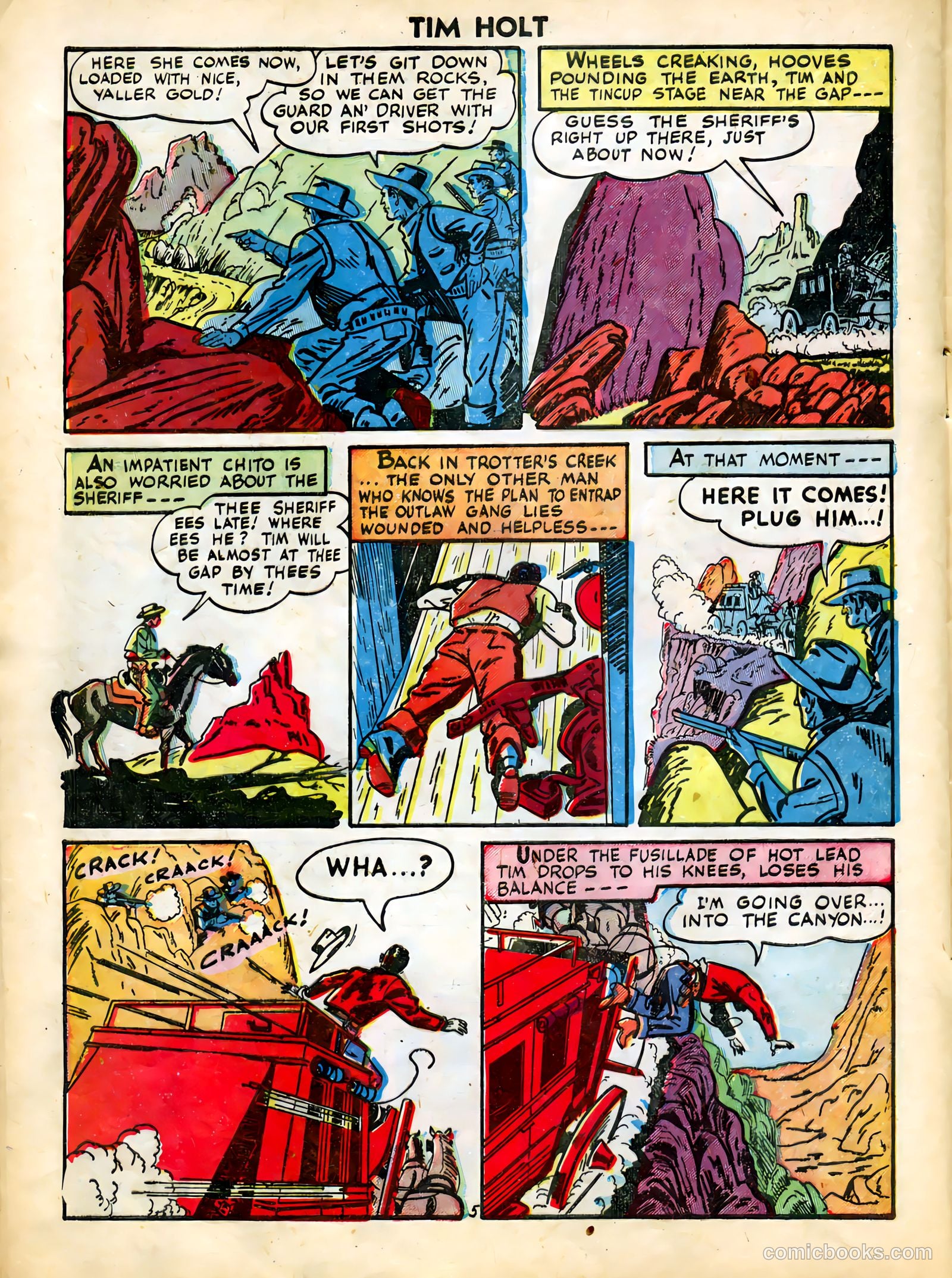 Tim Holt #4 — page 22 of 36