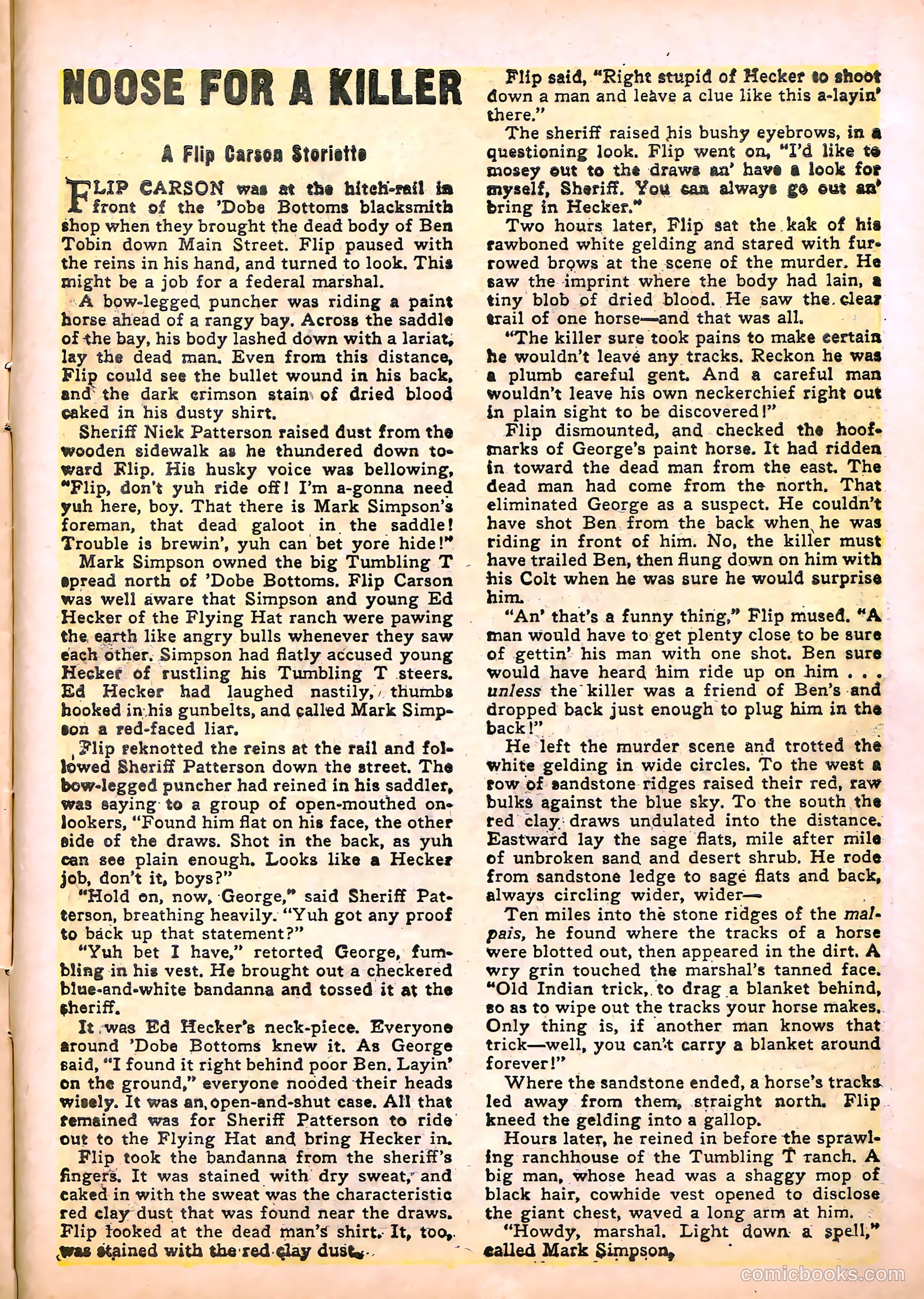Tim Holt #4 — page 25 of 36