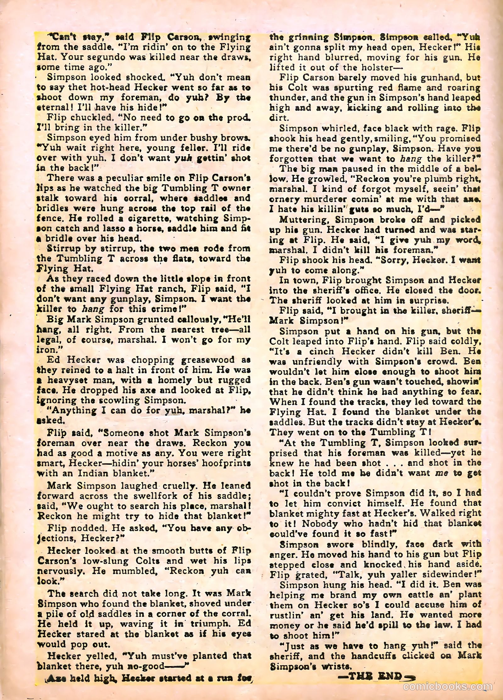 Tim Holt #4 — page 26 of 36