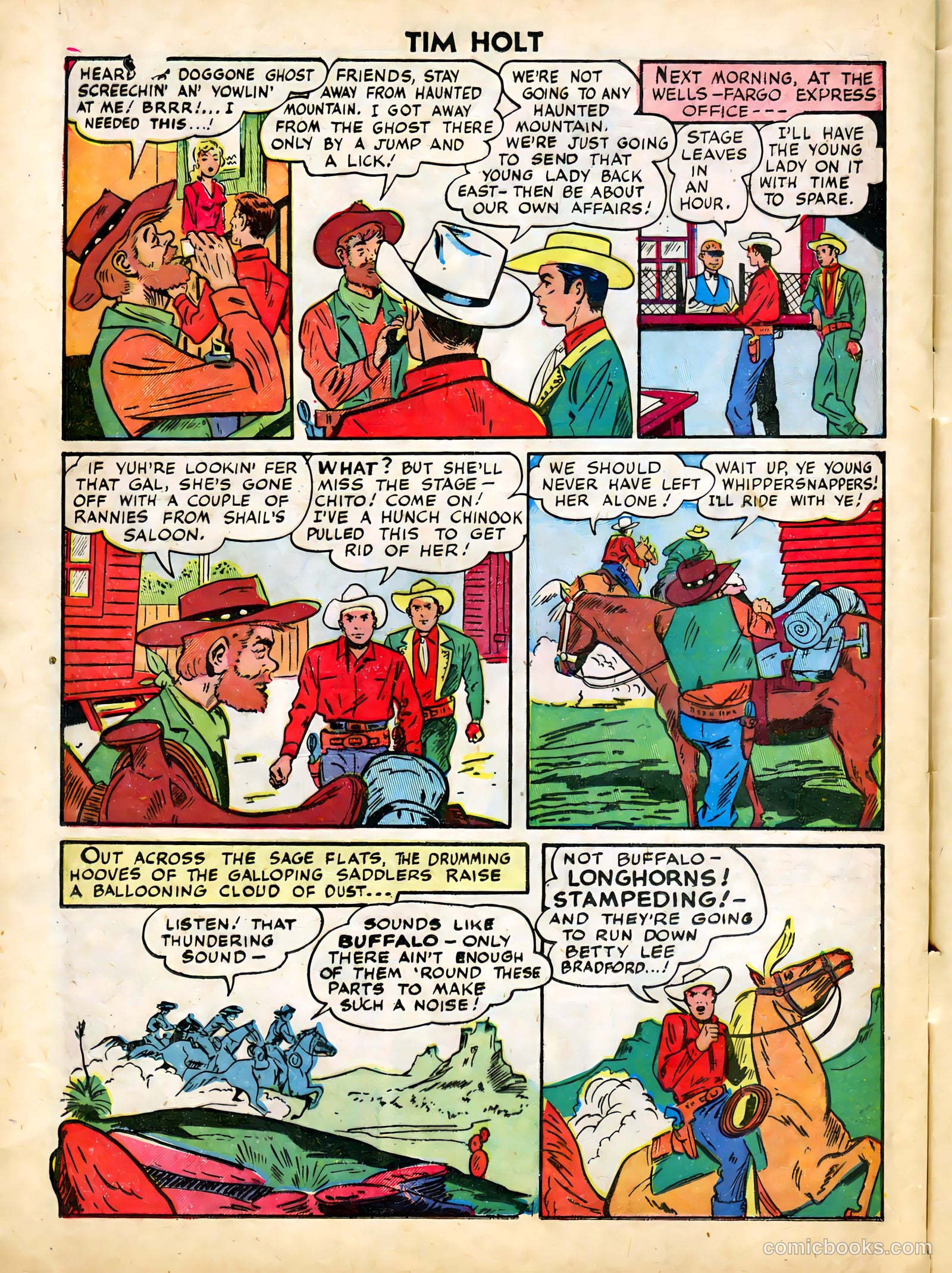 Tim Holt #4 — page 30 of 36