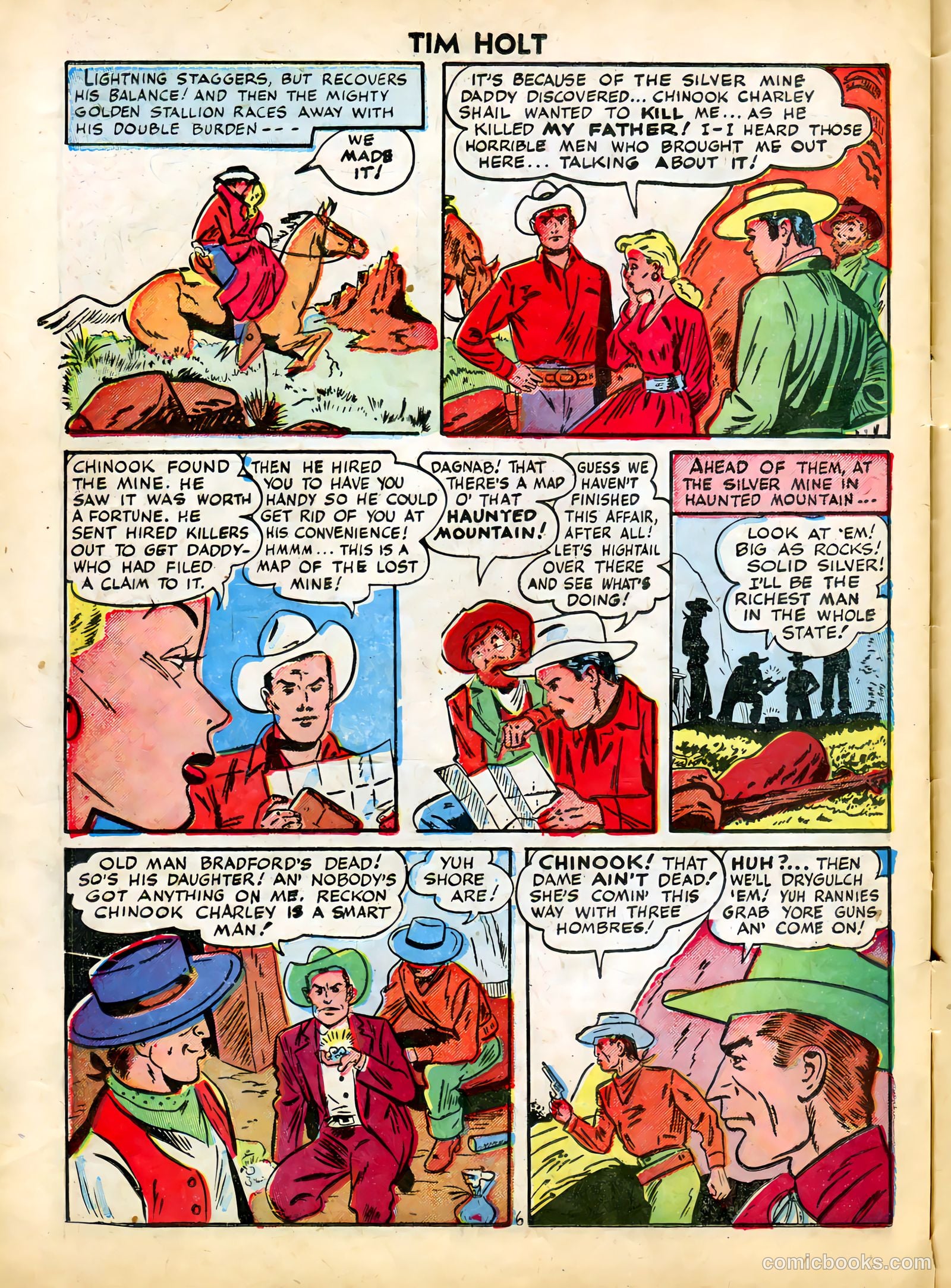 Tim Holt #4 — page 32 of 36