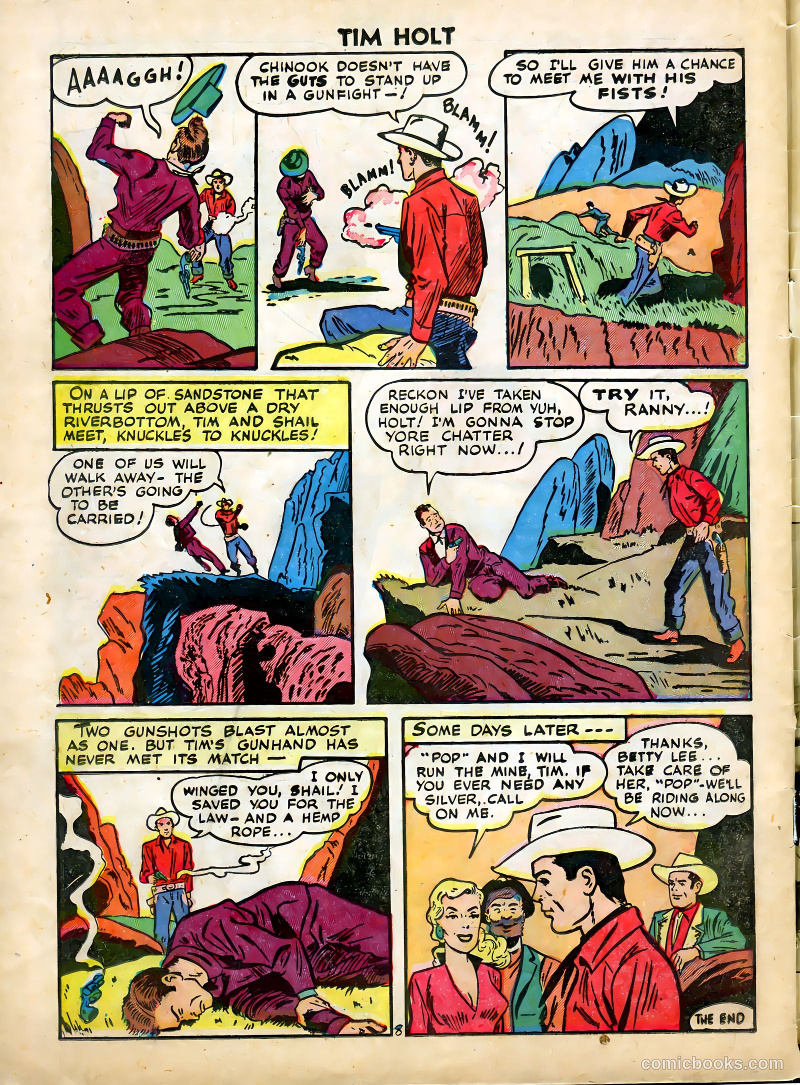 Tim Holt #4 — page 34 of 36