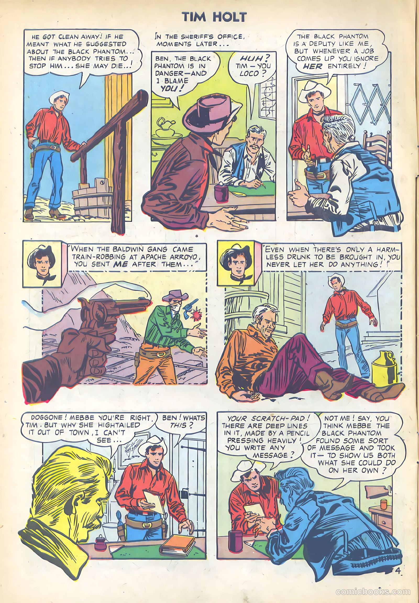 Tim Holt #40 — page 6 of 36
