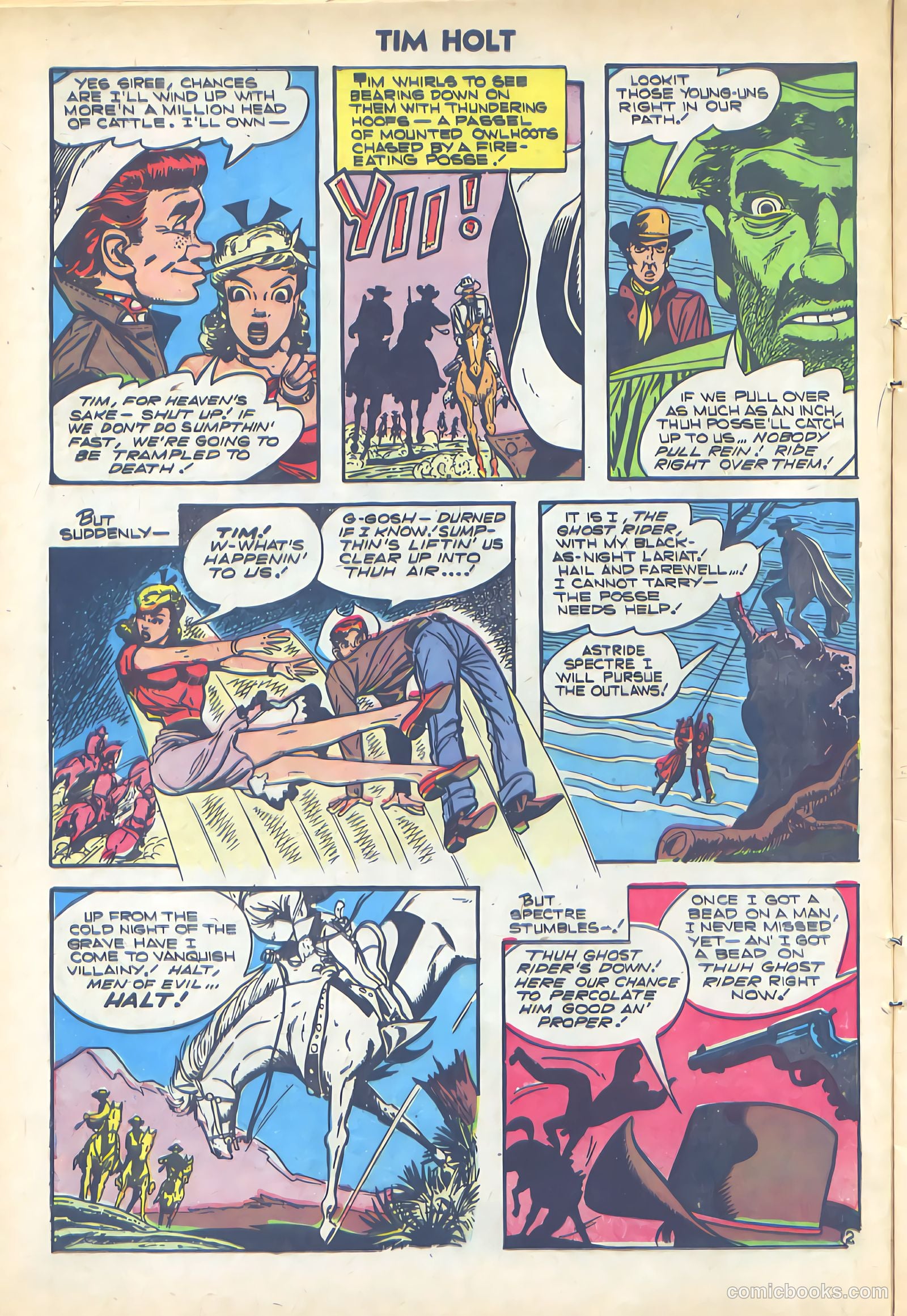 Tim Holt #40 — page 12 of 36