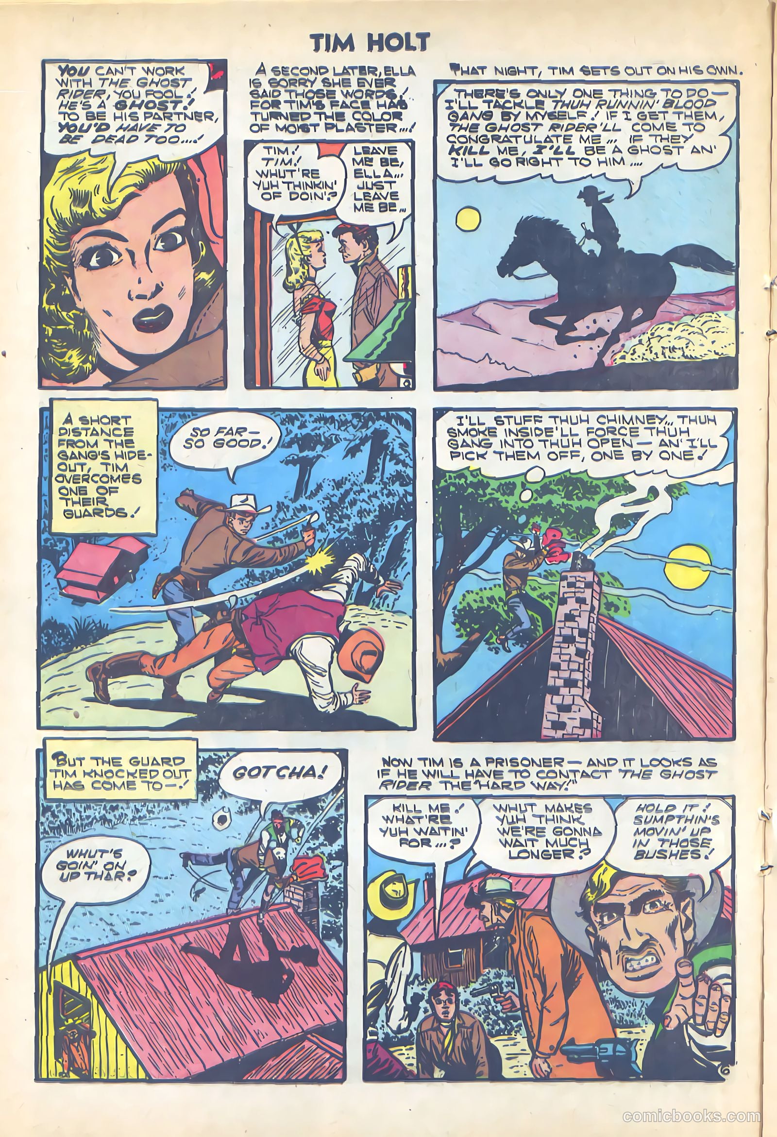Tim Holt #40 — page 16 of 36