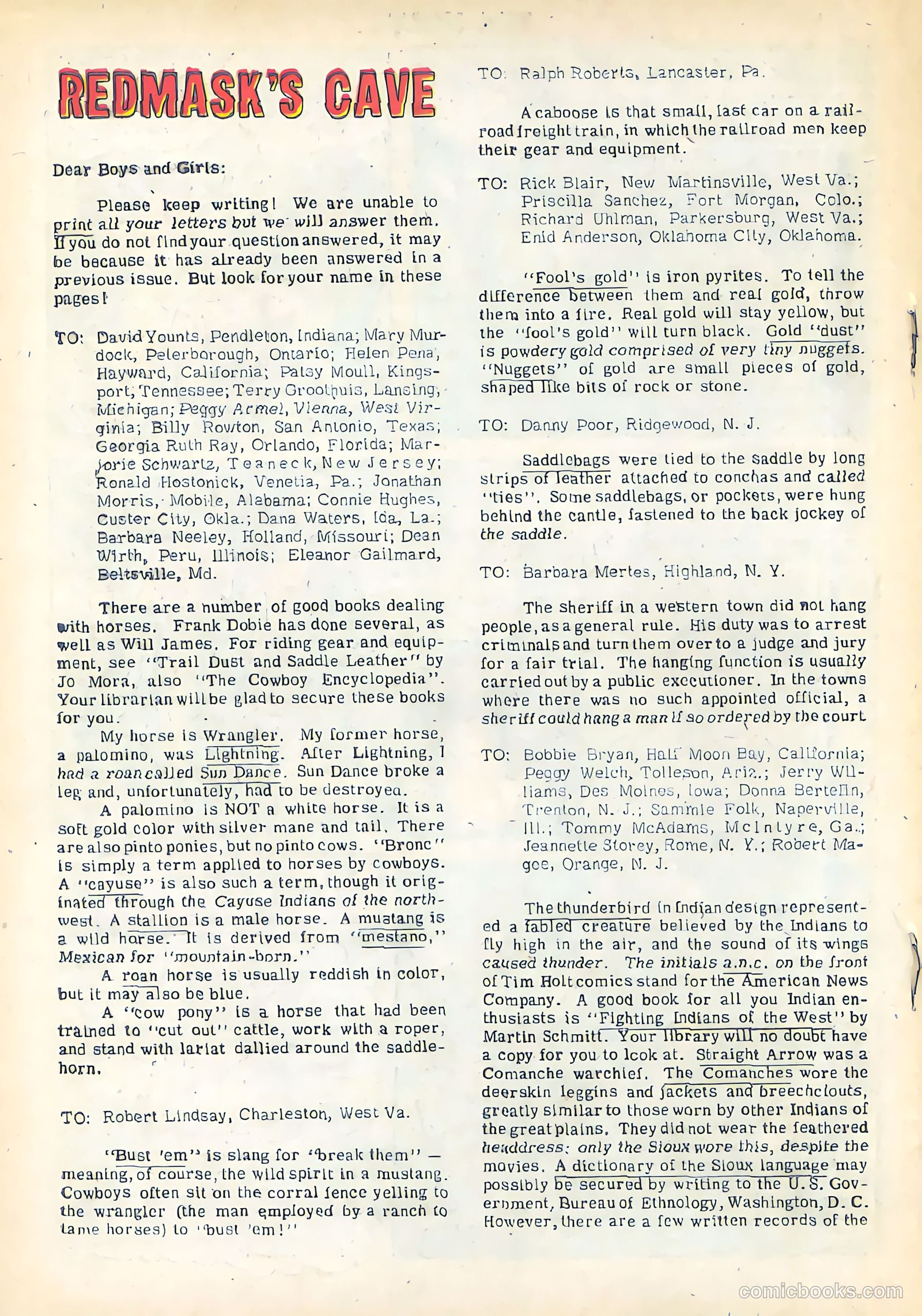 Tim Holt #40 — page 18 of 36
