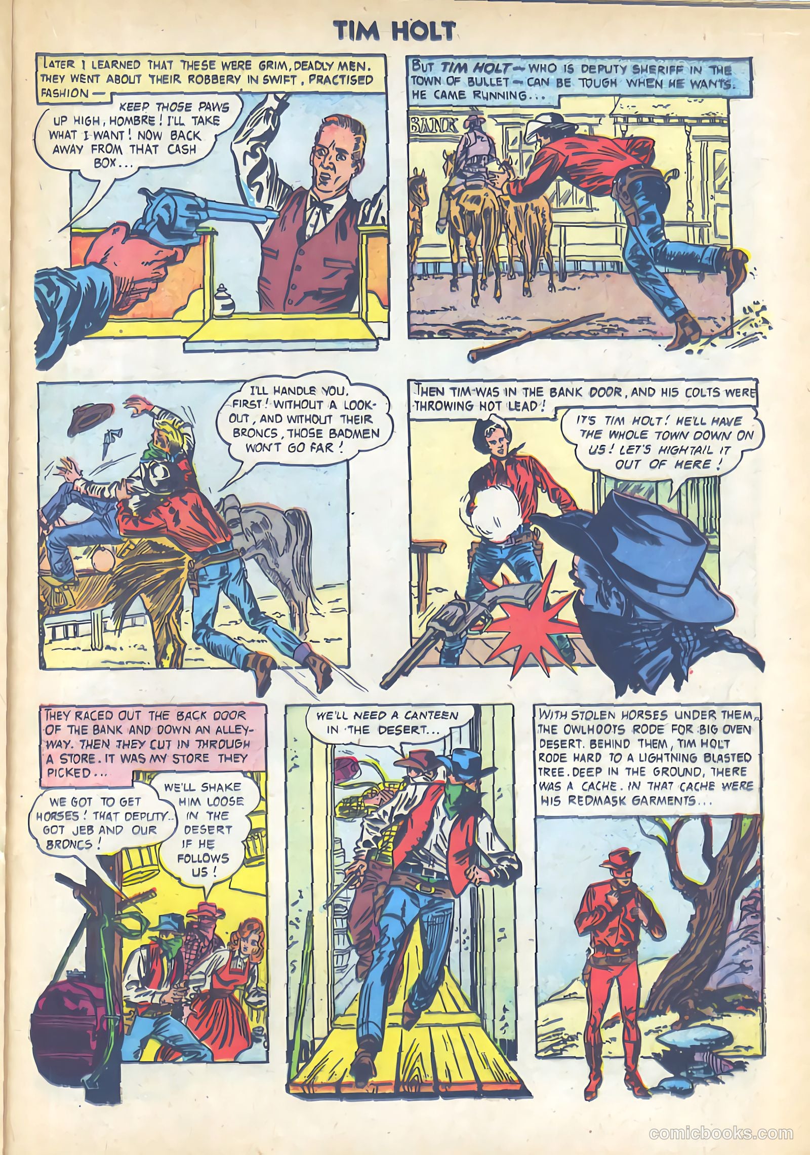 Tim Holt #40 — page 21 of 36