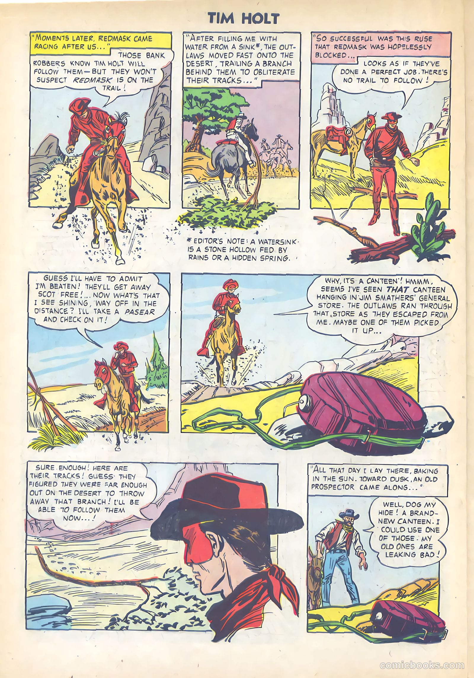 Tim Holt #40 — page 22 of 36