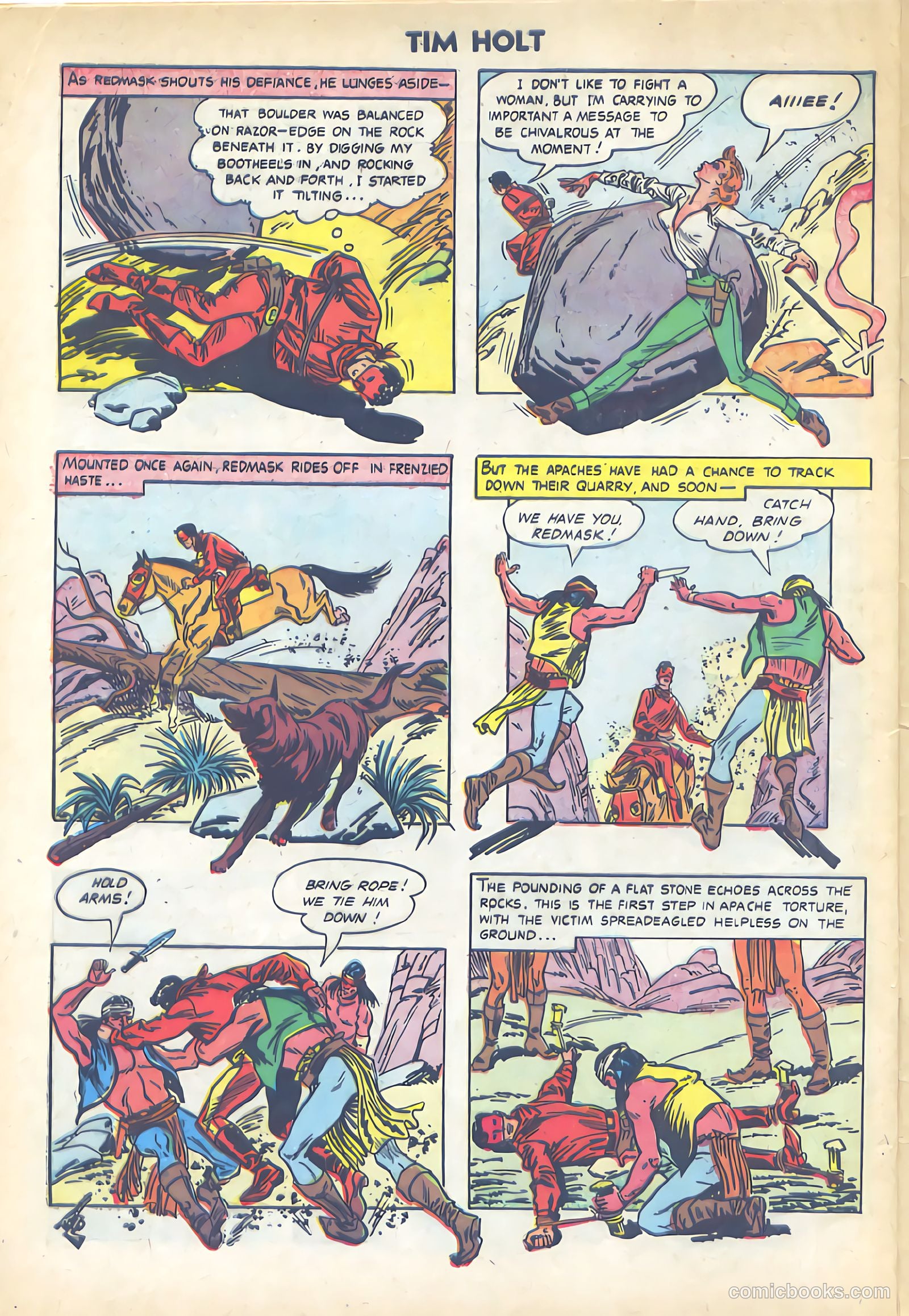 Tim Holt #40 — page 32 of 36