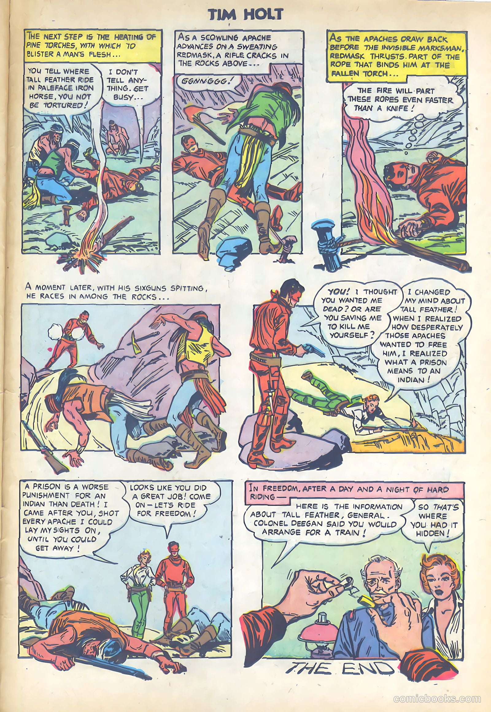 Tim Holt #40 — page 33 of 36